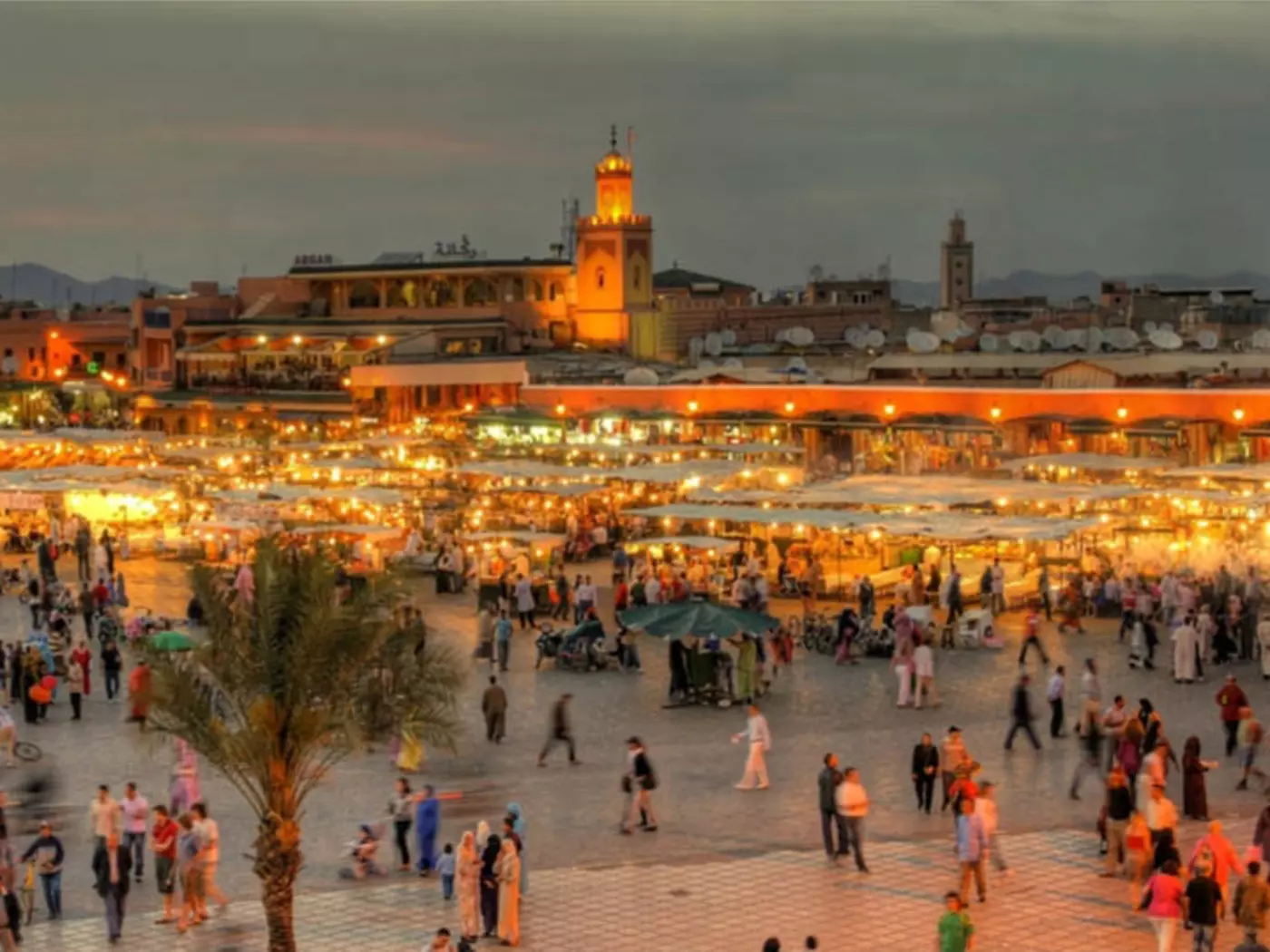Dating from the Berber Empire, Marrakech is one of Morocco's imperial cities
