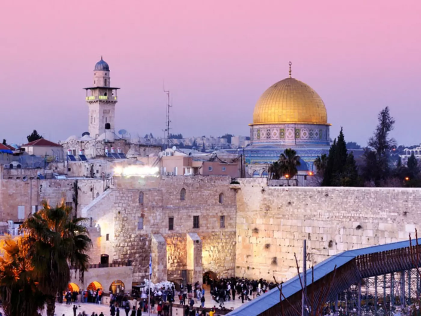 Dome of the Rock & Western Wall, Jerusalem