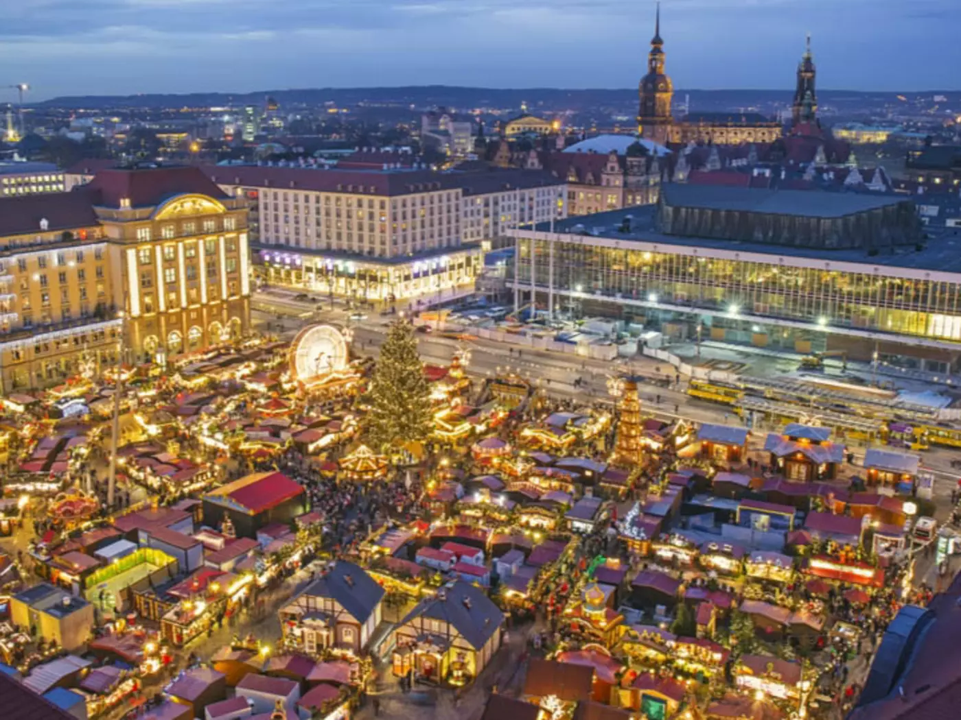 Dresden and Striezelmarkt Christmas Market