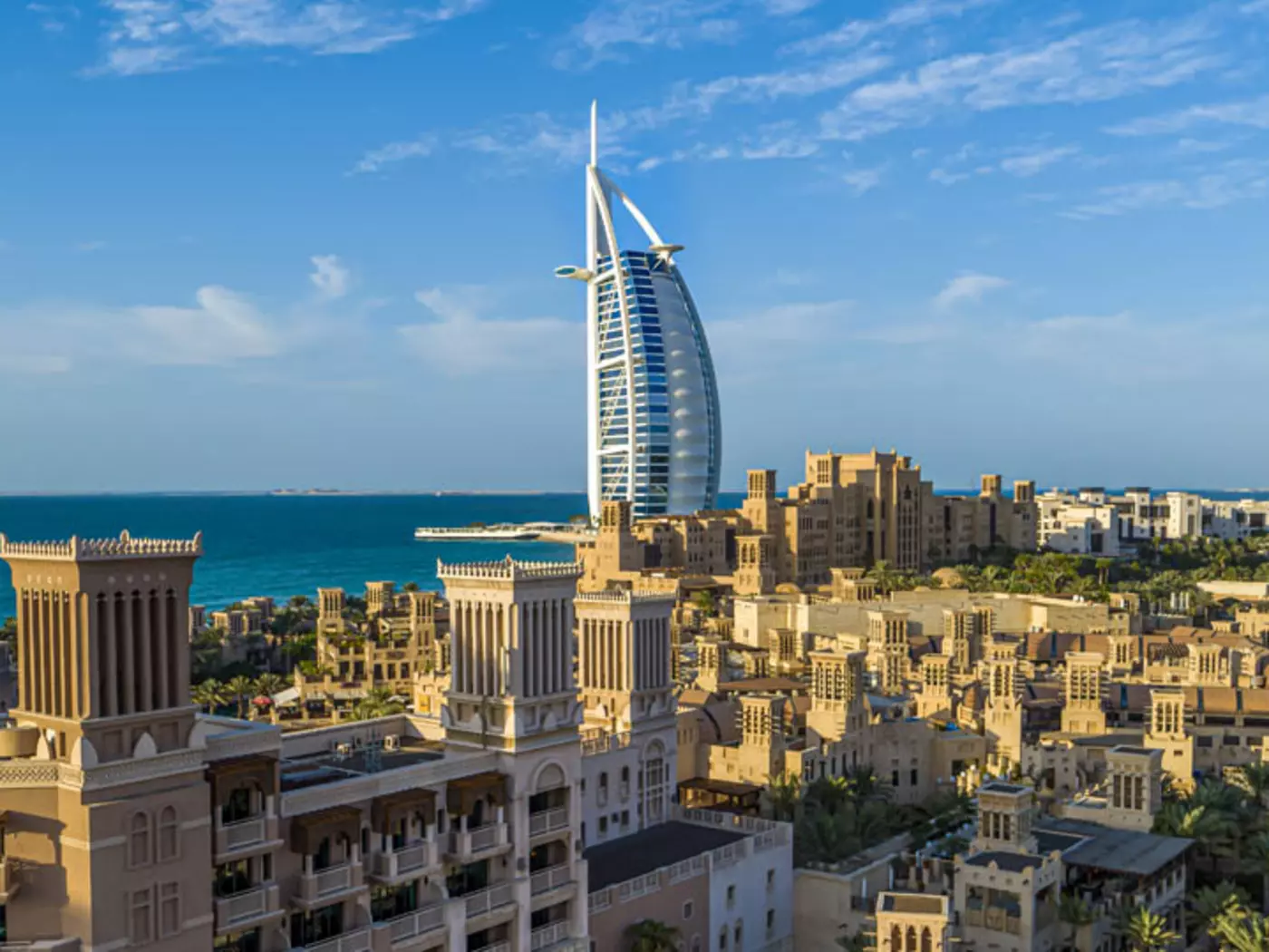 The Burj al Arab is considered one of the world's best hotels