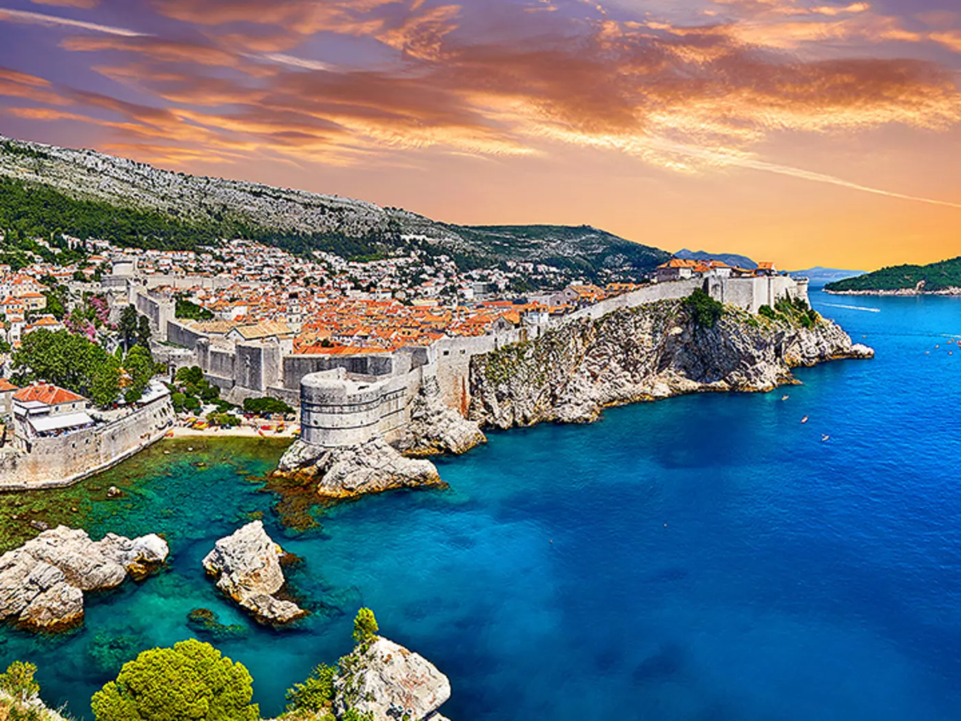 Known as the Pearl of the Adriatic, Dubrovnik features a magnificent old town