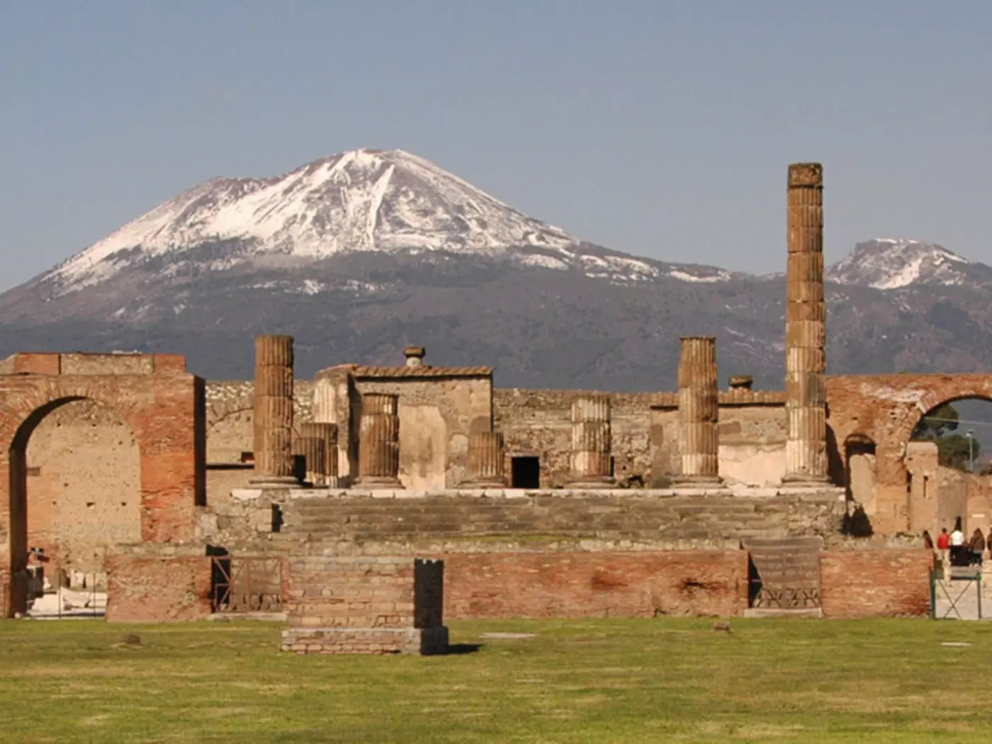 Visit intriguing Pompeii and Vesuvius