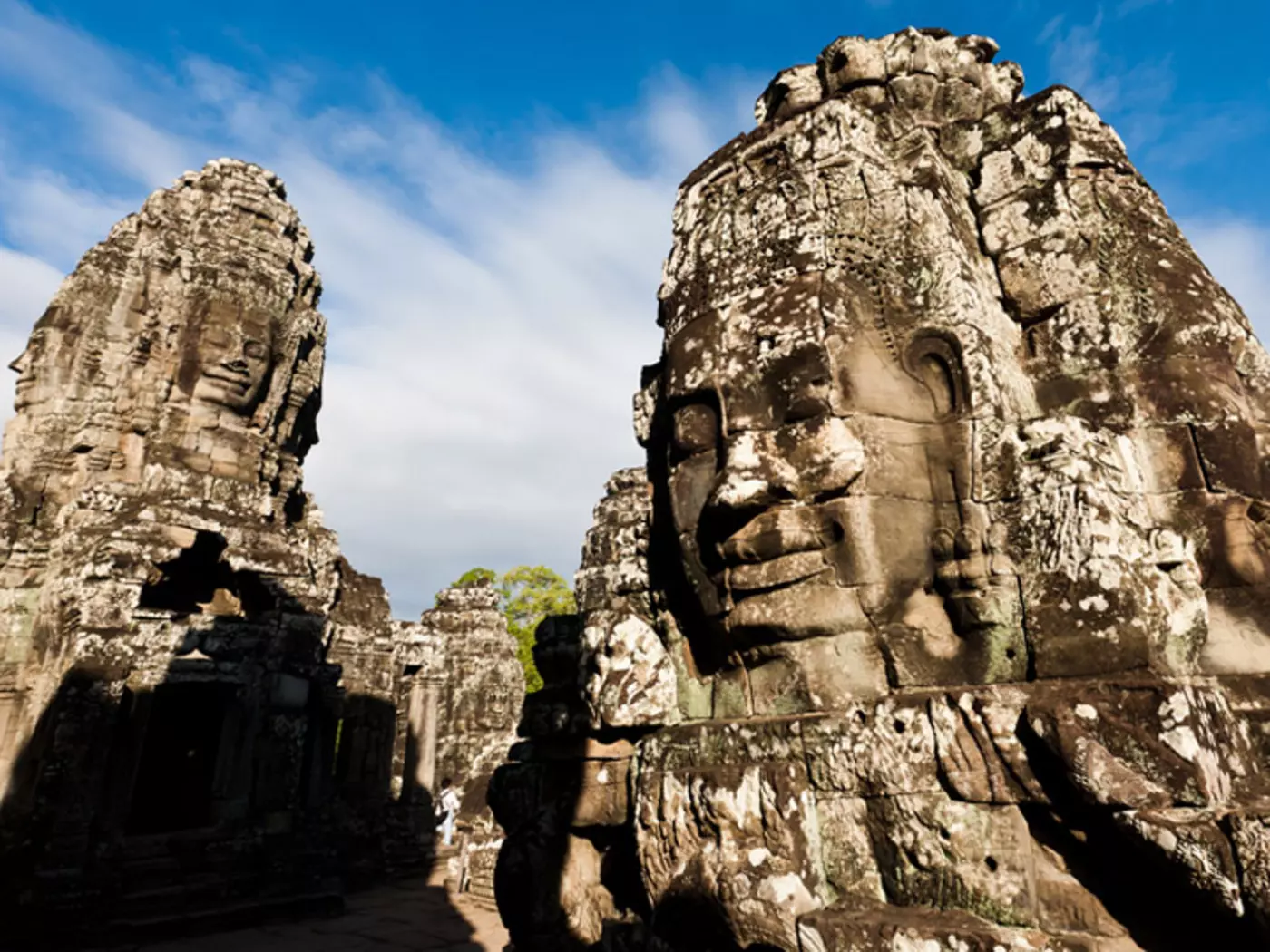 Famous head statues of Prasat Bayon temple - Angkor Wat