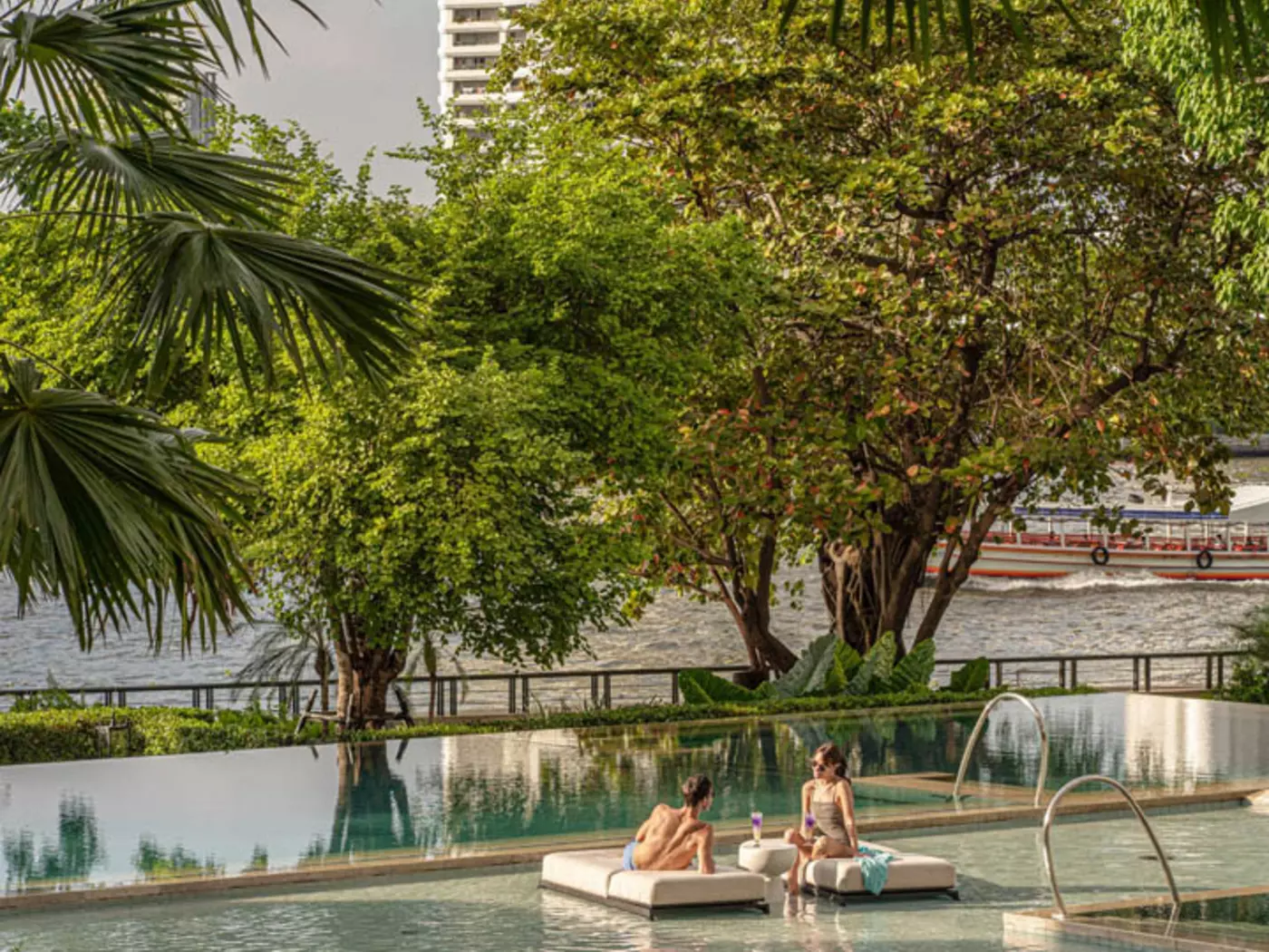 The gorgeous Four Seasons Bangkok at Chao Phraya River is one of Bangkok's most luxurious resorts