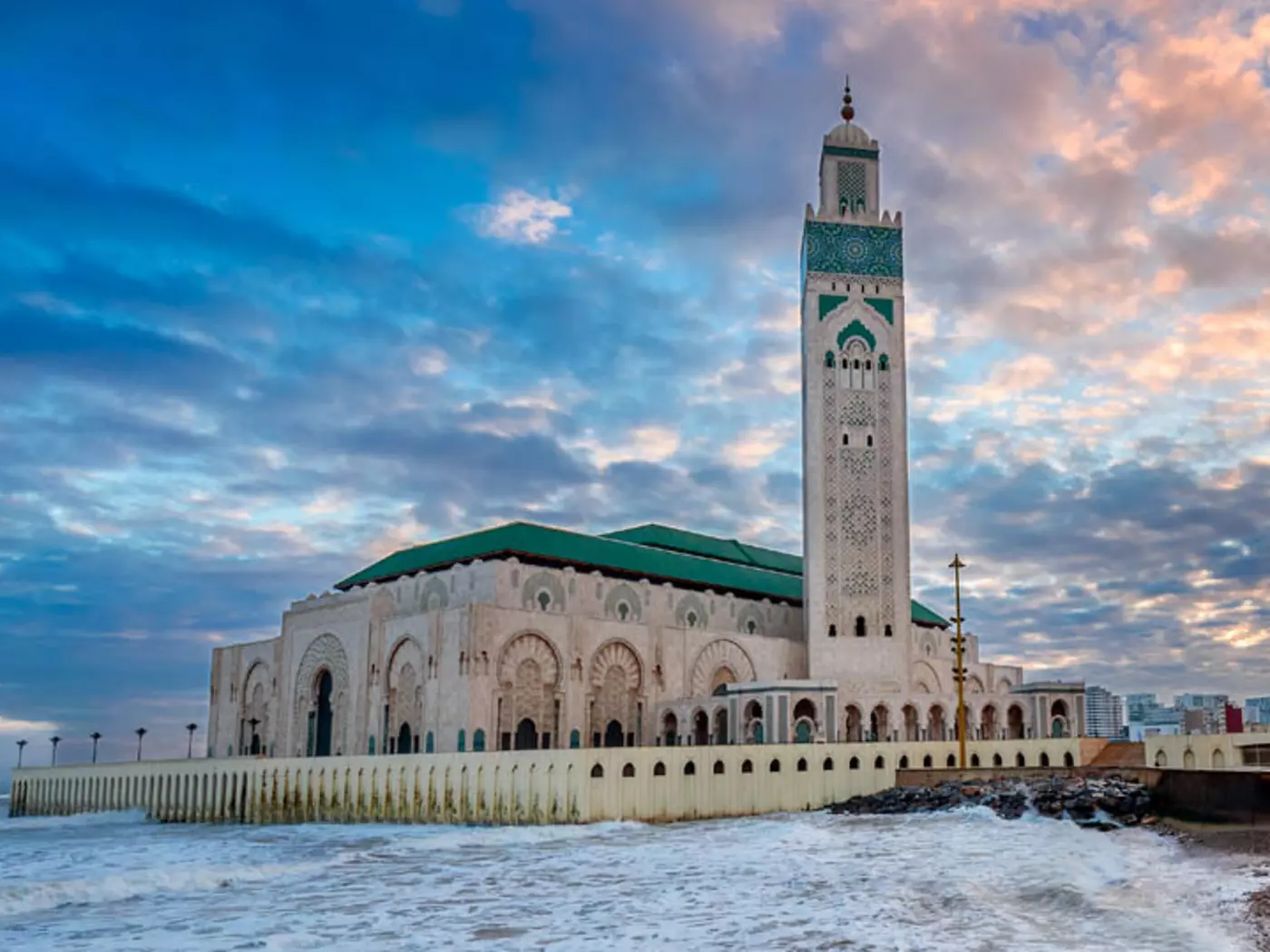 Casablanca is Morocco's chief port and one of the largest financial centers in Africa