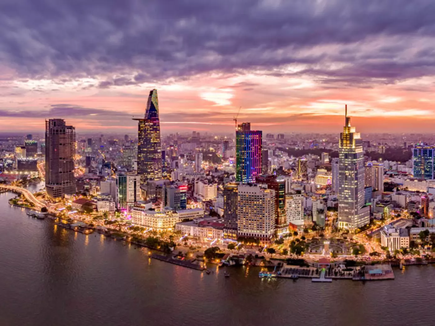 Commonly referred to as Saigon, Hi Chi Minh City is the most populous city in the country