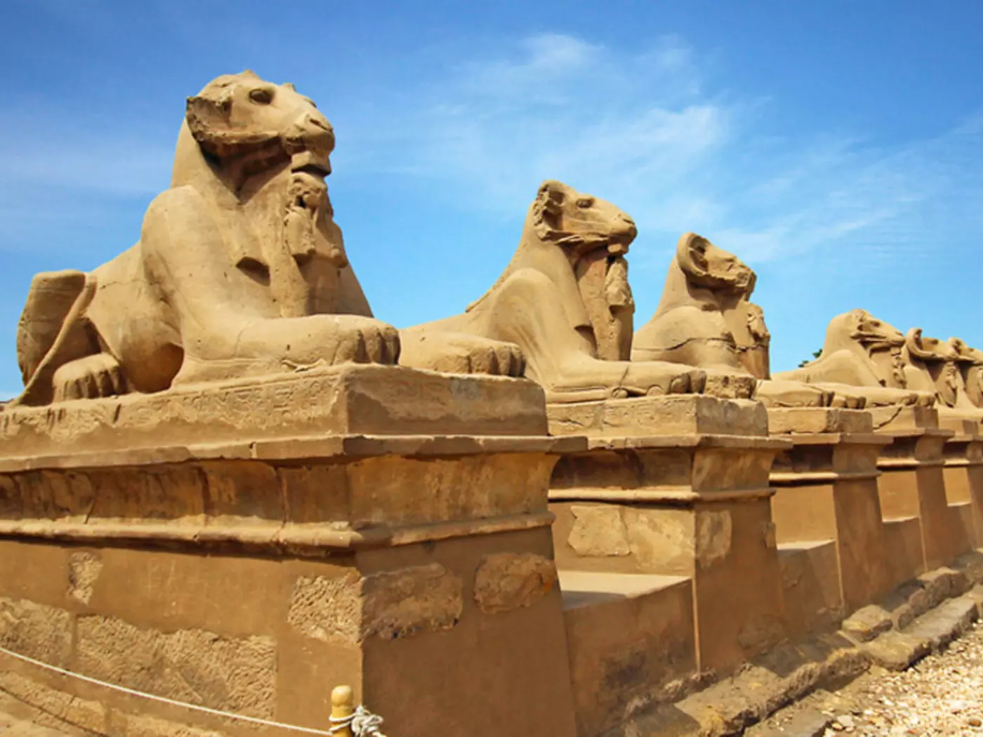 The Karnak temple complex at Luxor