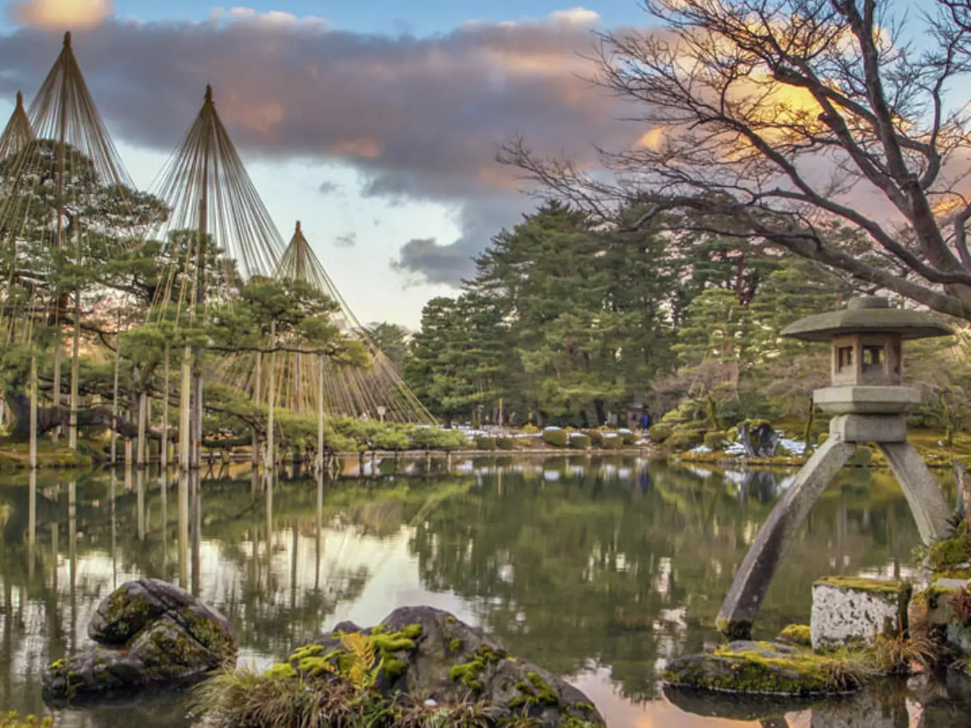 Kanazawa's Kenrokuen is classified as one of Japan's most beautiful gardens