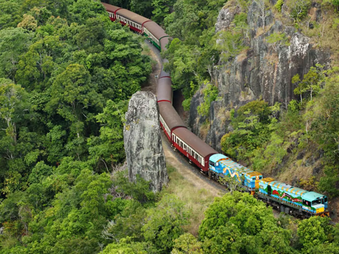 Journey by vintage train to Kuranda