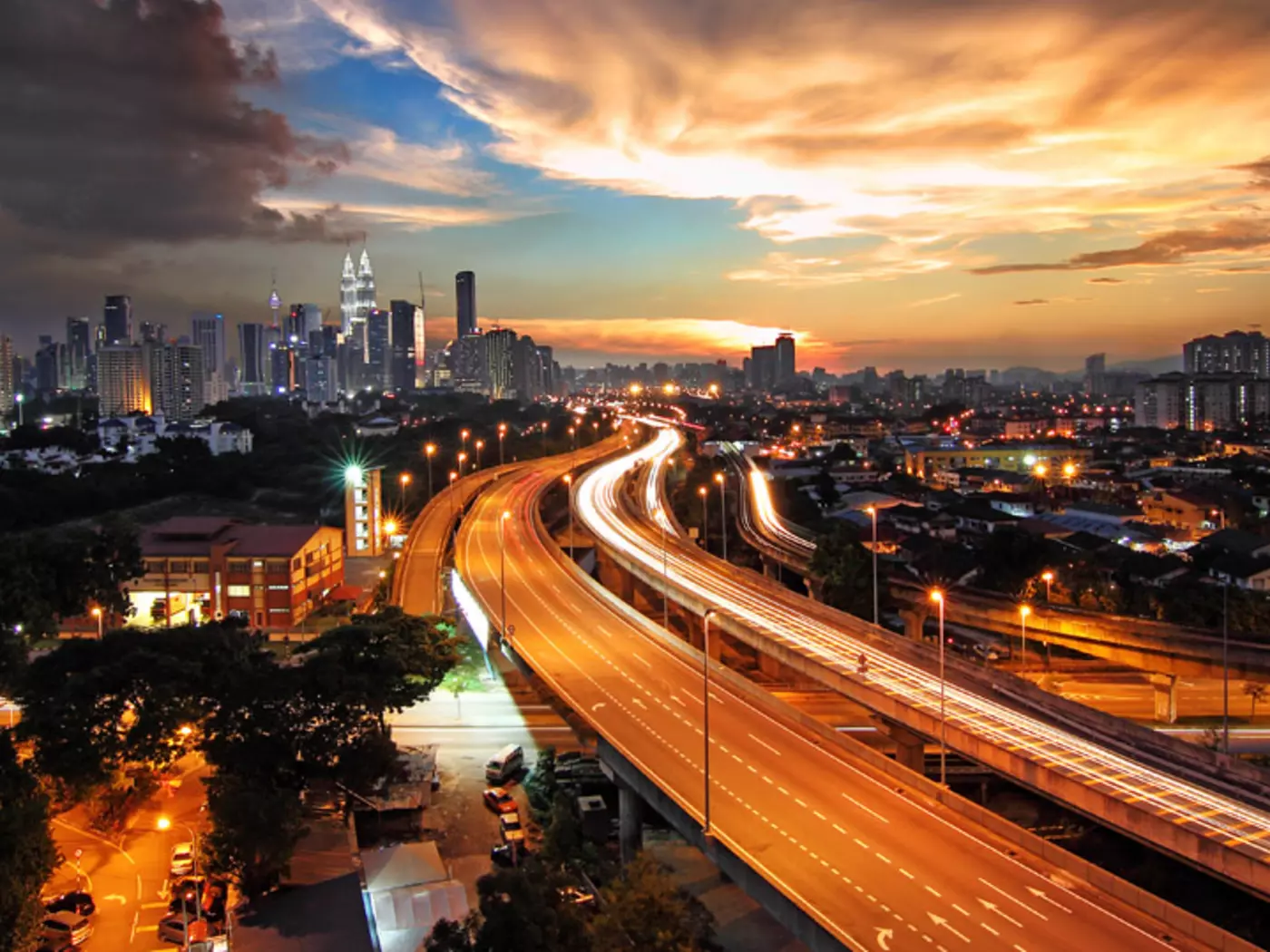 Kuala Lumpur at Dusk
