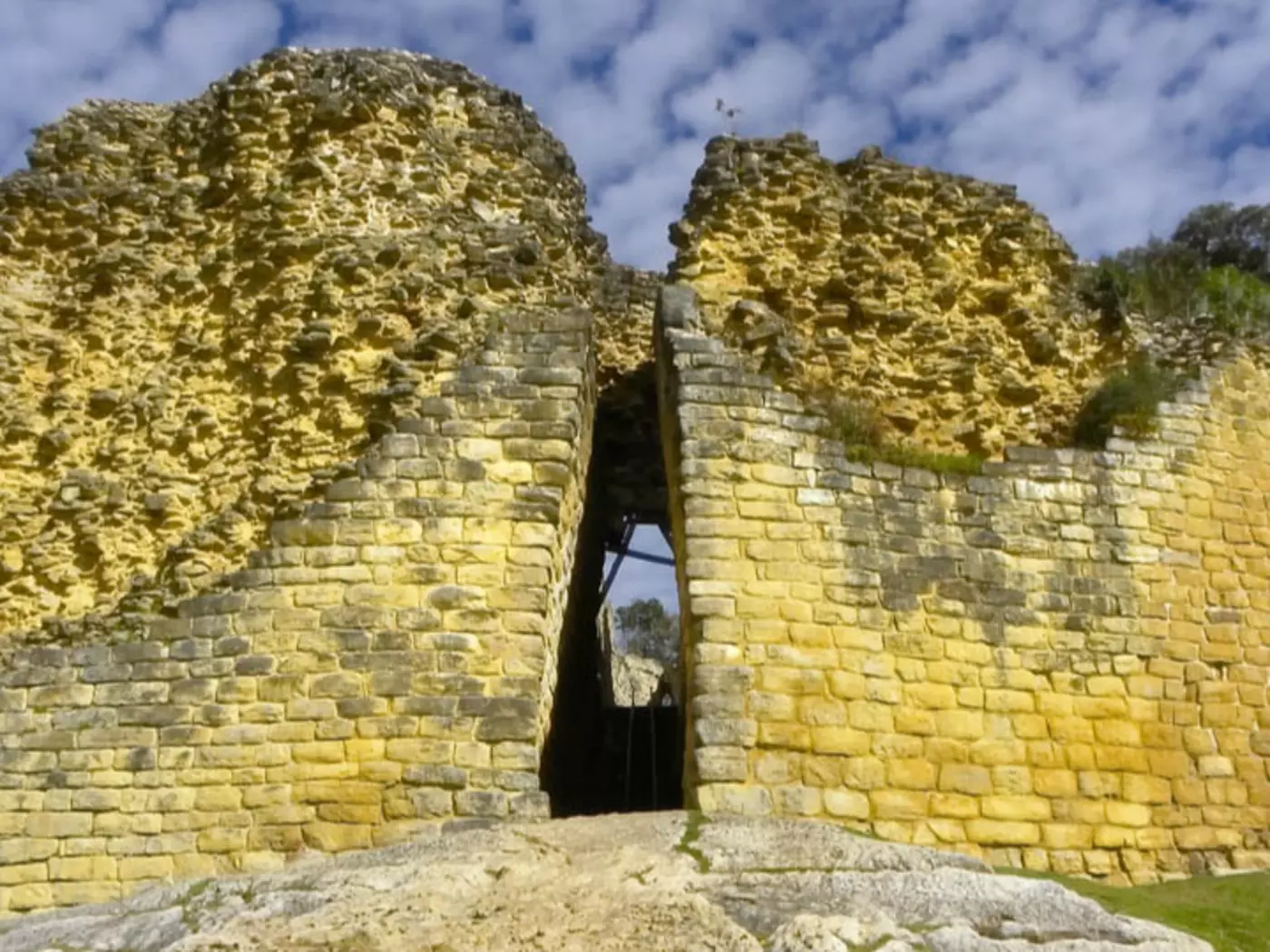 The Fortress Chachapoyya at Kuelap