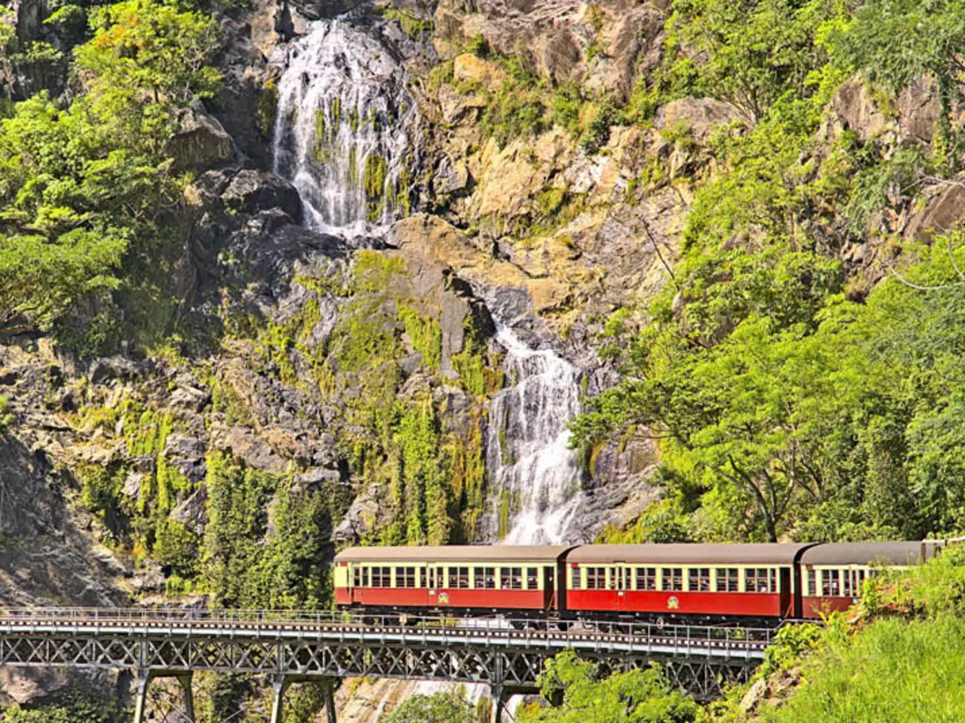 The trip to Kuranda provides one of the most unique rail journey's in Australia
