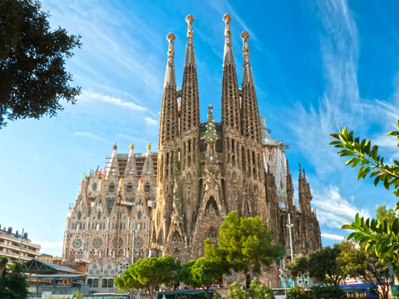 La Sagrada Familia, the work of architect Antoni Gaudi, has been under construction for 135 years
