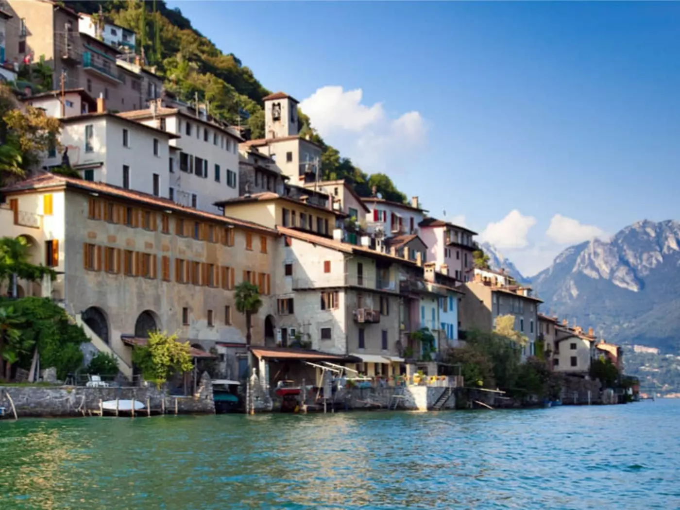 Lugano lies in a bay on the northern side of Lake Lugano and is the largest town in the holiday region of Ticino