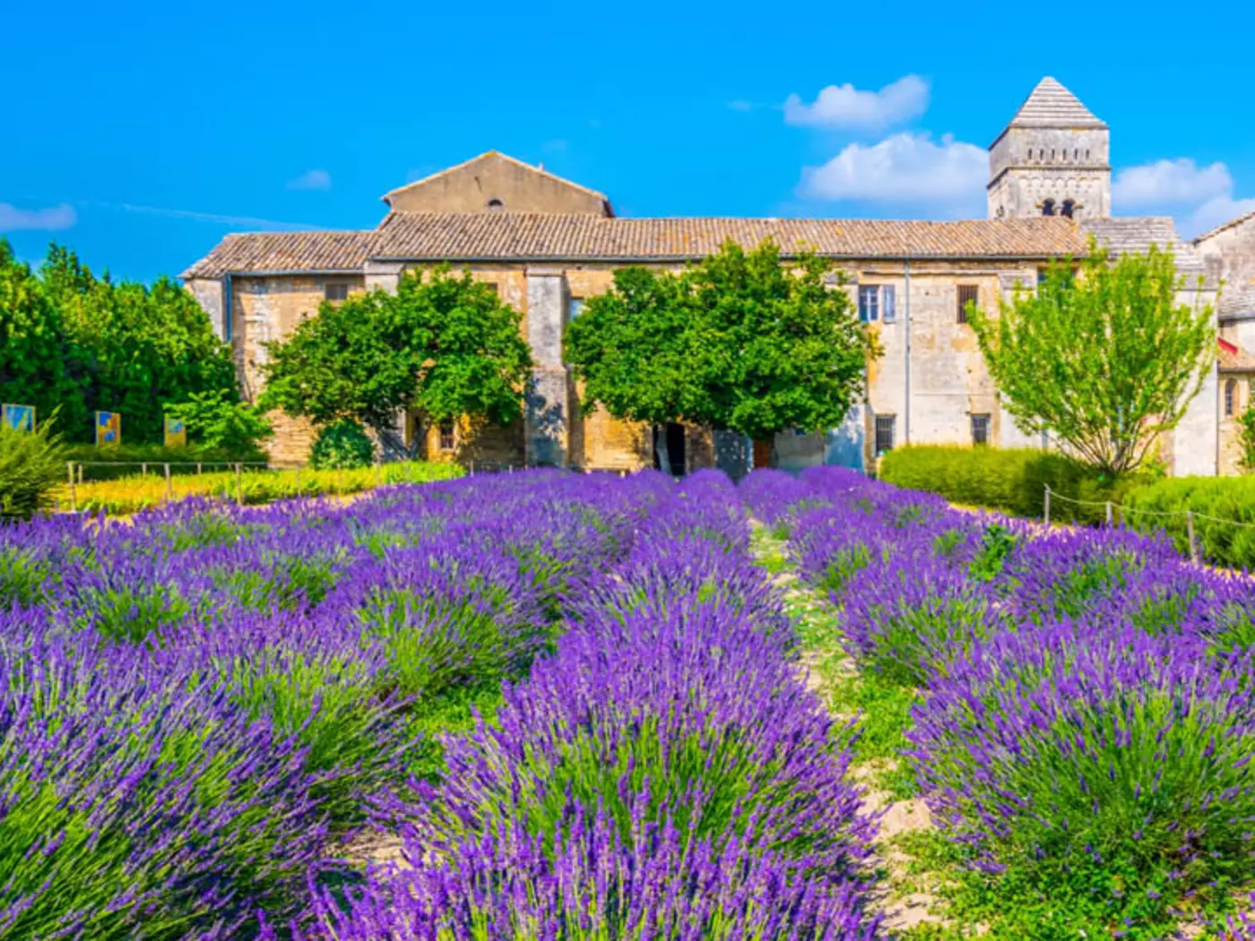 The Saint-Paul de Mausole Monastery was the home of Vincent van Gogh