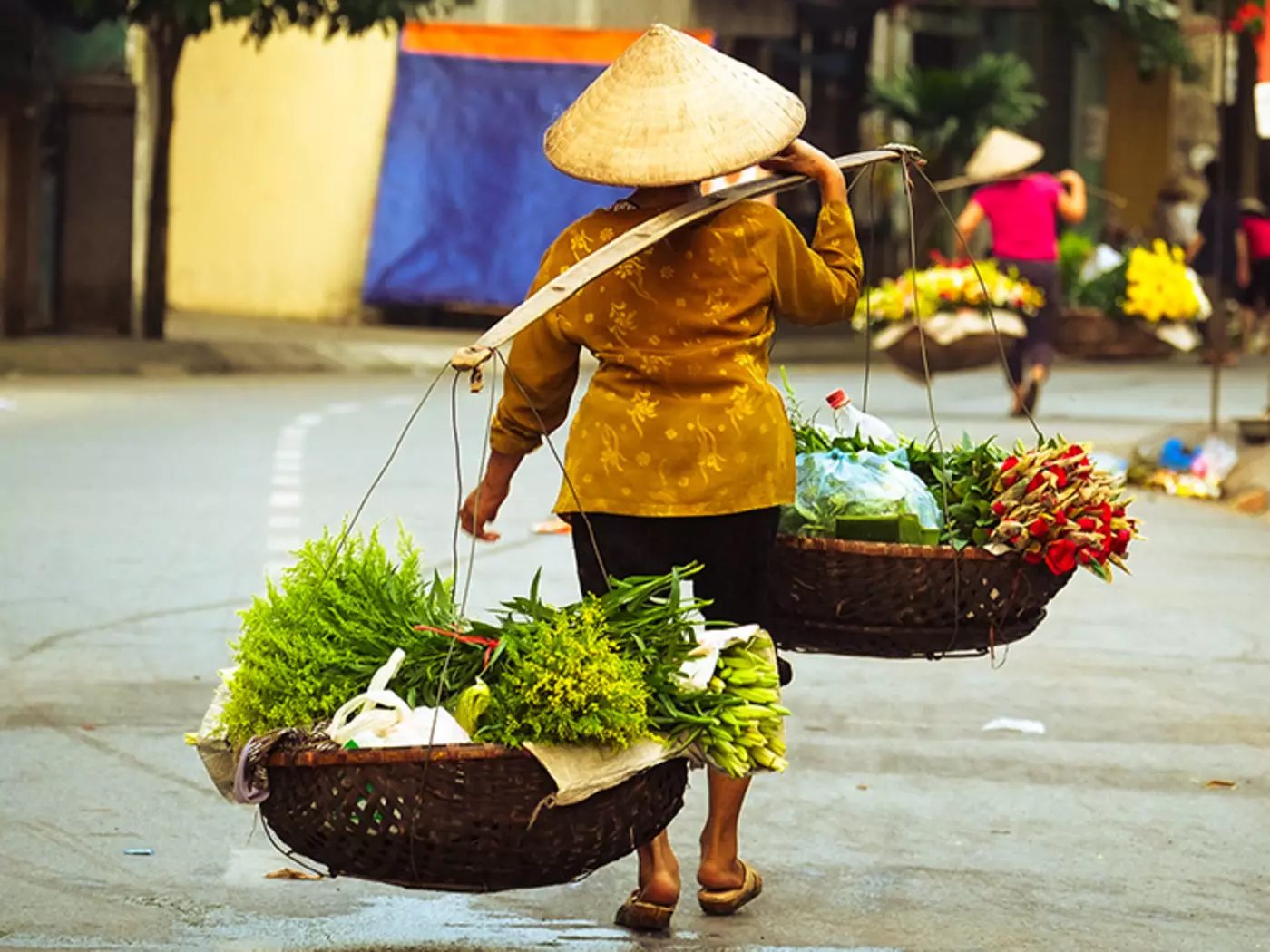 Life of Vietnamese vendor in Hanoi