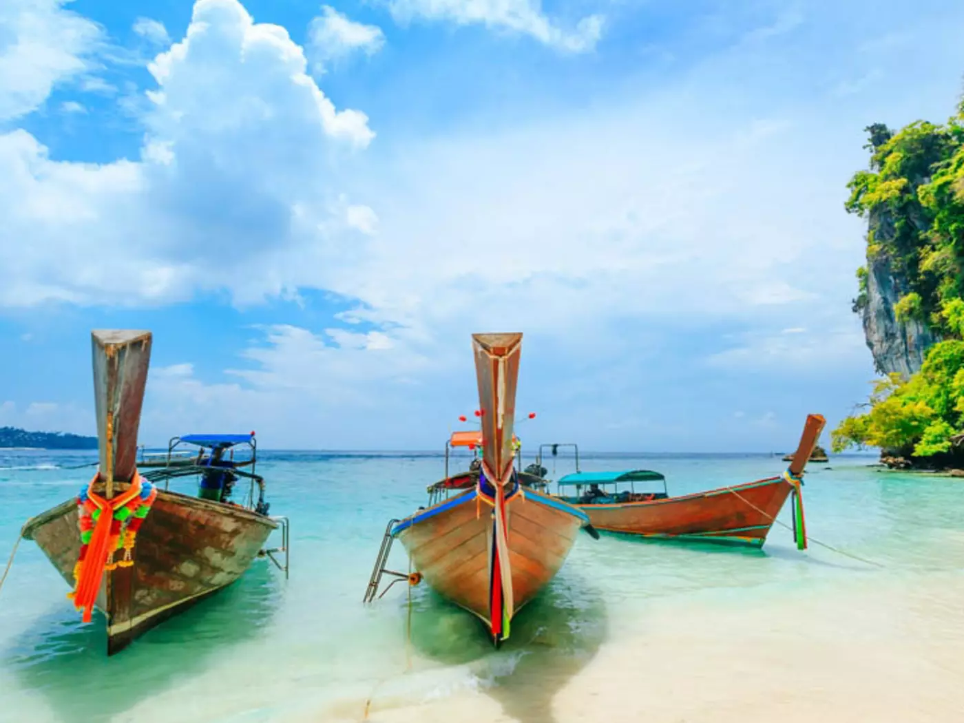 Phuket, Thailand's largest island is know for it's palm fringe white sand beaches