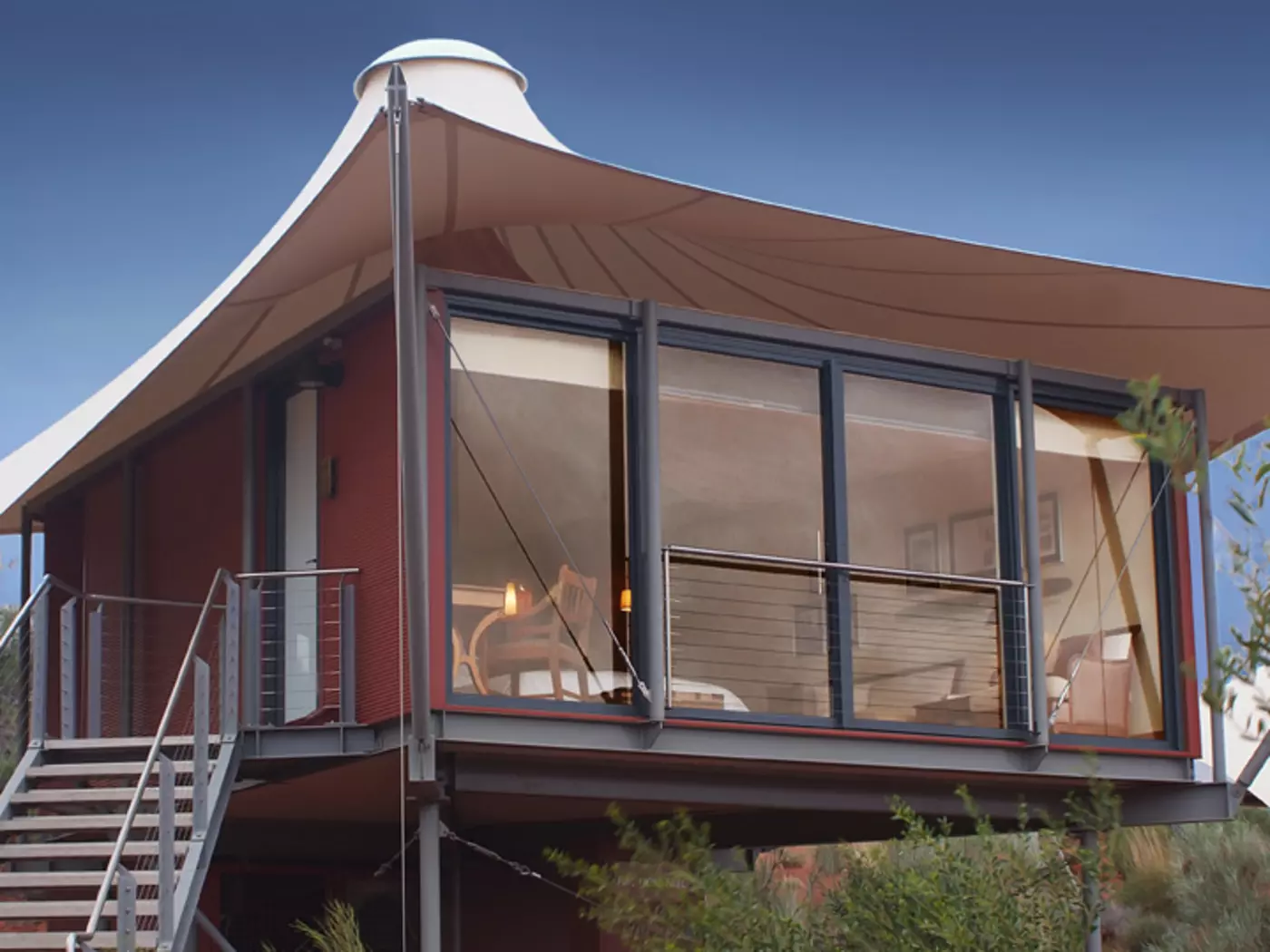 Luxury Tent at Longitude 131 Resort