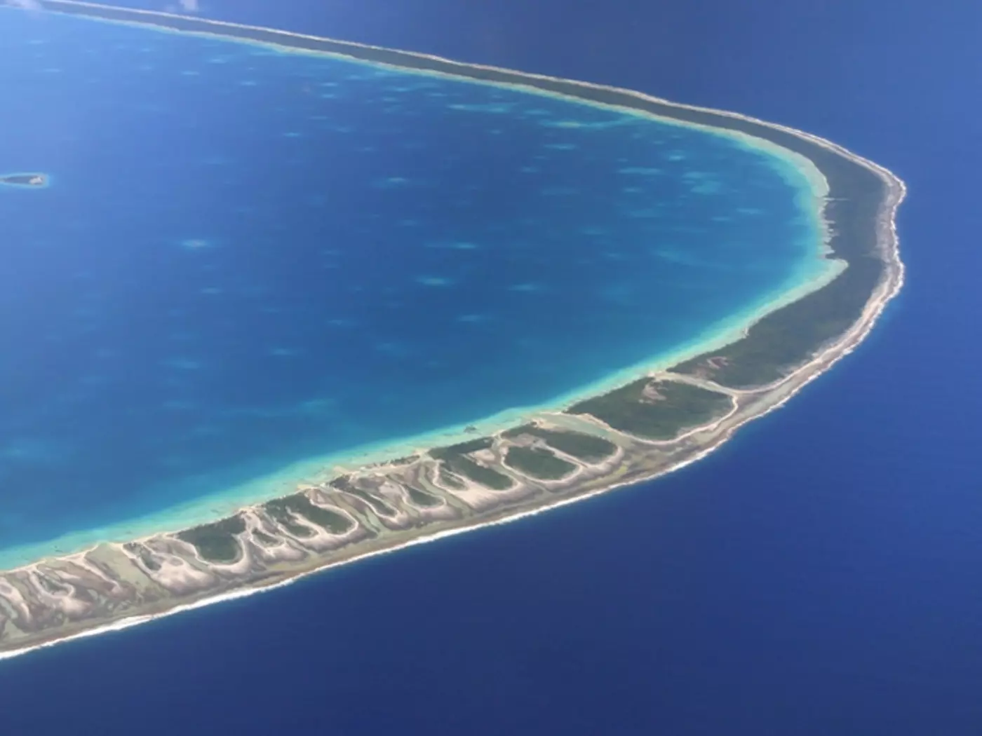 Magnificent view on Pacific Atoll Rangiroa Magnificent view on Pacific Atoll Rangiroa