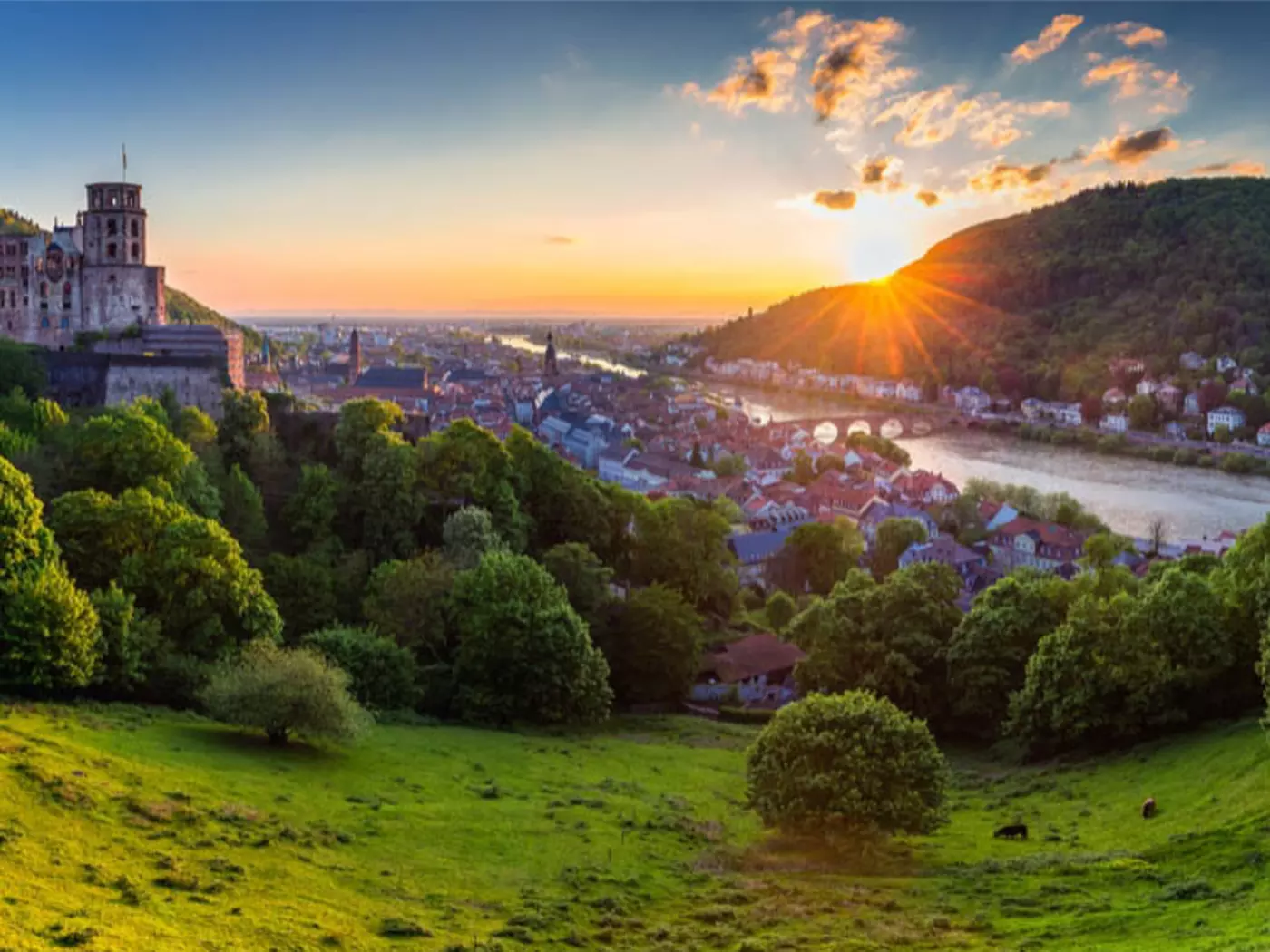 Heidelberg on the Neckar River