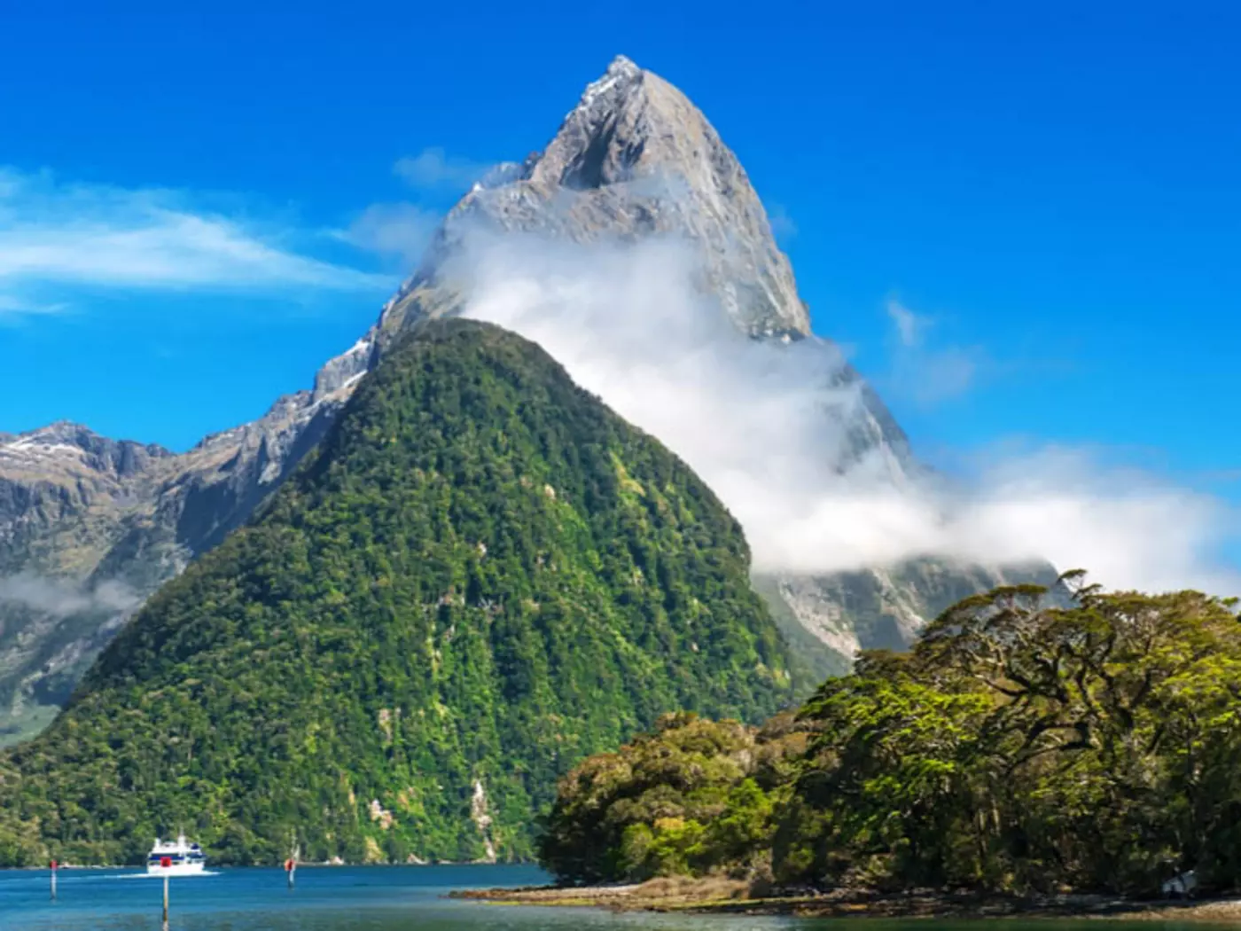 Milford Sound is regarded as New Zealand's most spectacular site