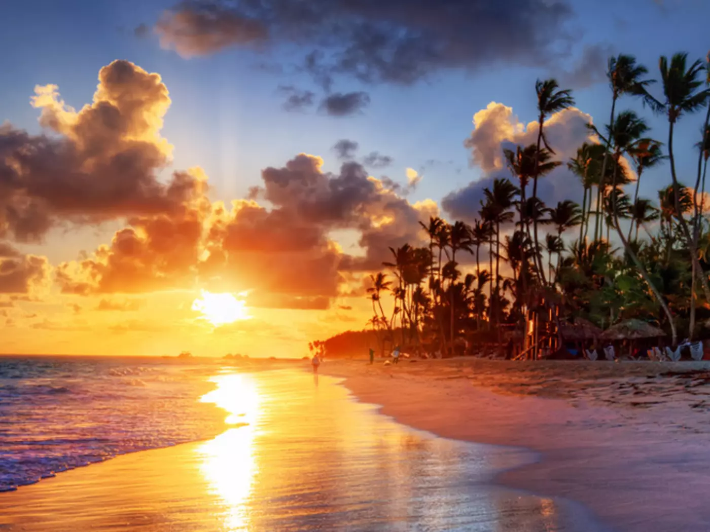 Sunset on Moorea
