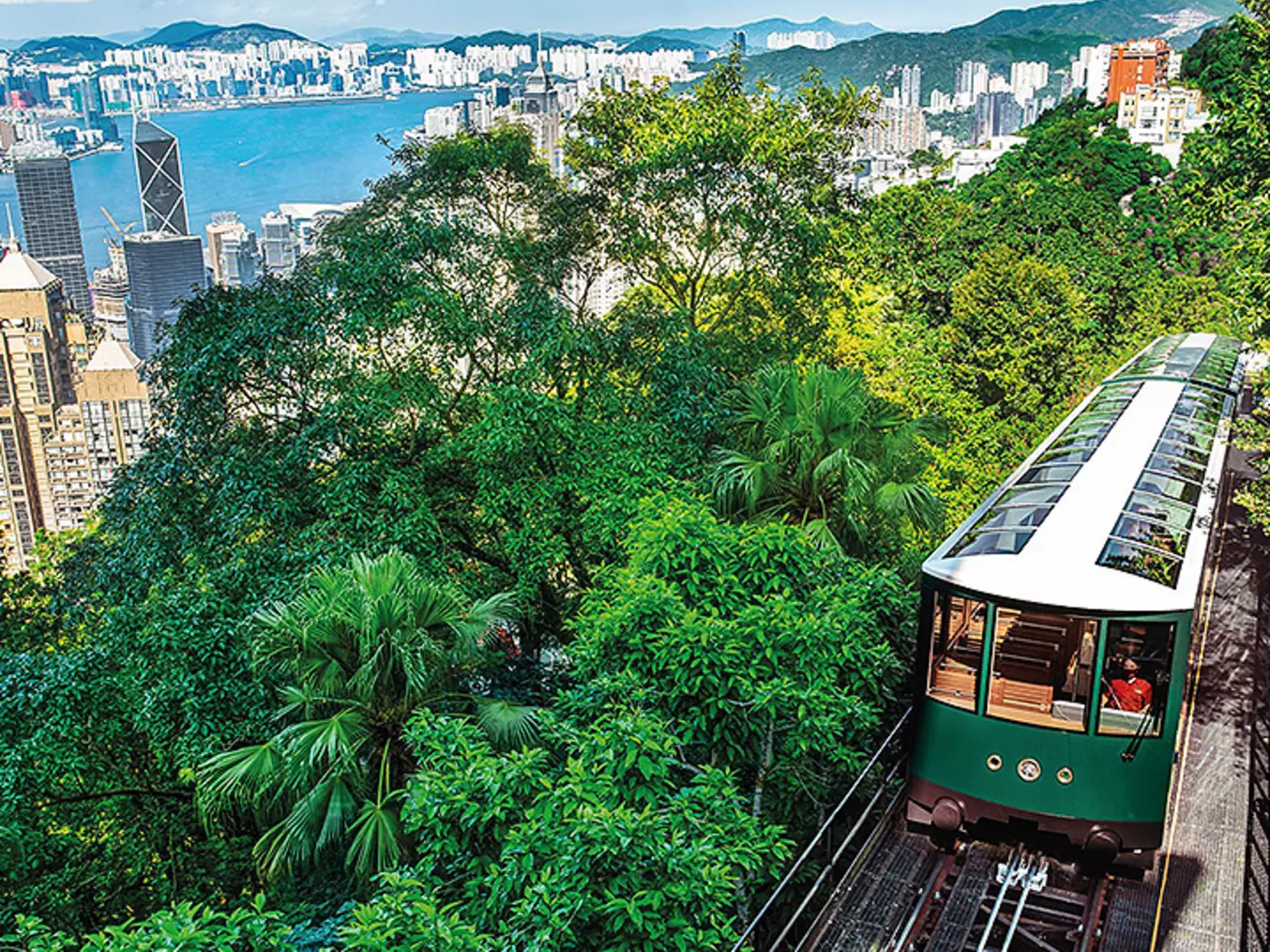 The Victoria Peak Tram, Hong Kong