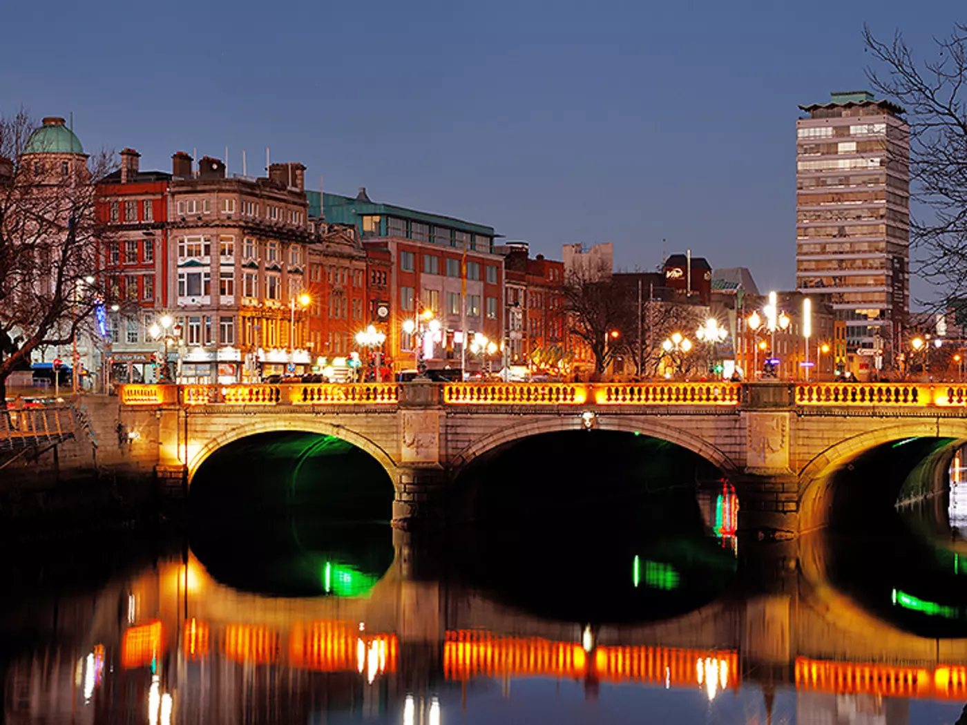 The River Liffey, Dublin At the mouth of the River Liffey, Dublin is the capital of the Republic of Ireland