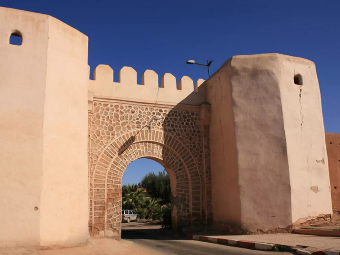 Old city wall, Marrakech, Morocco