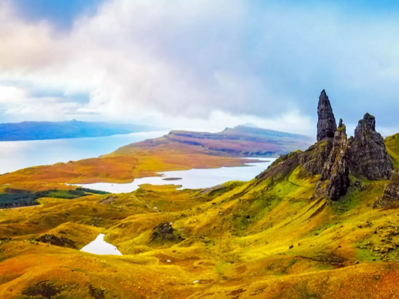 The Old Man of Storr on the Isle of Skye