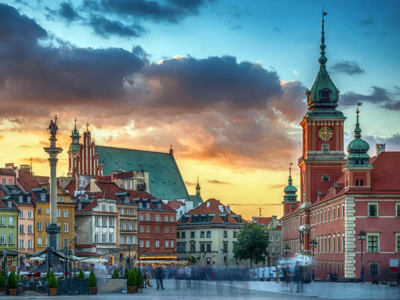 The Old Town Square, Warsaw