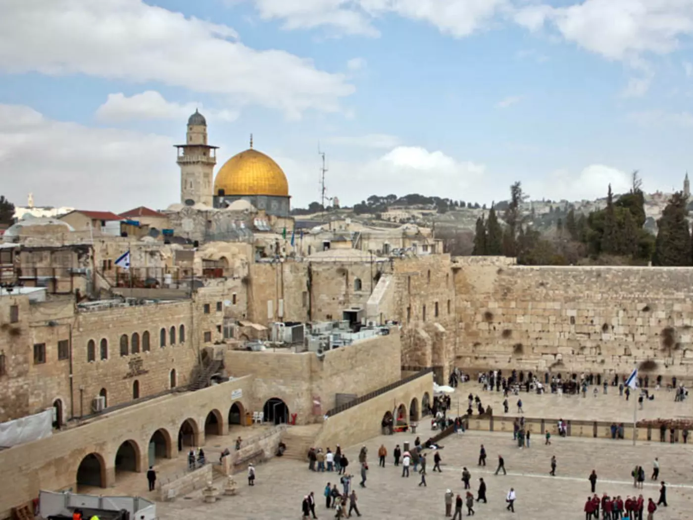 The walled city of Jerusalem plays a central role to Judaism, Islam, and Christianity