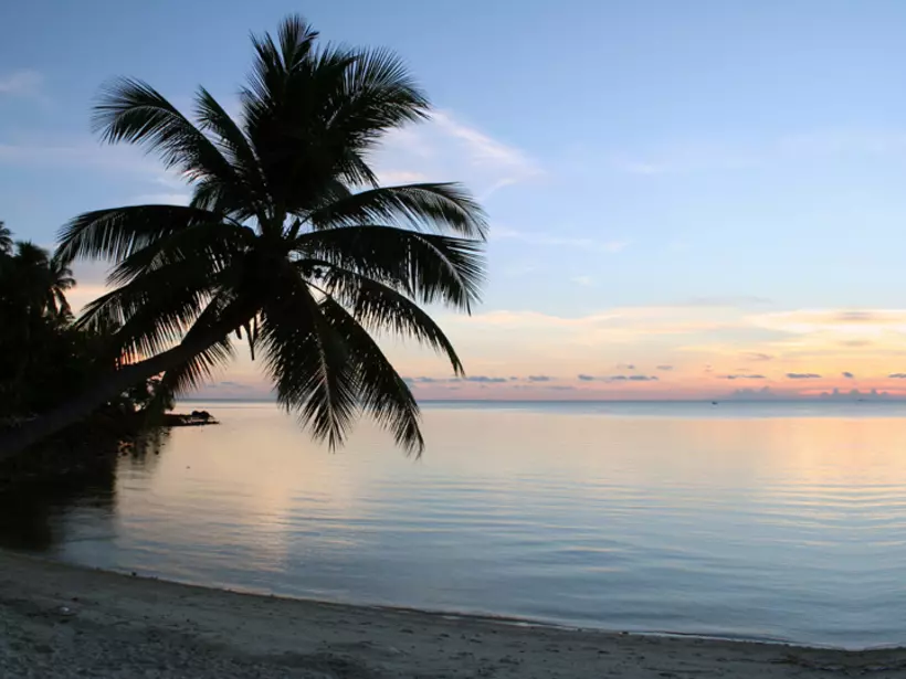 A peaceful sunset on Koh Pha Ngan Island