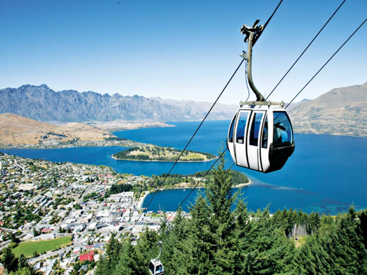 Amazing views from the Skyline Gondola, Queenstown