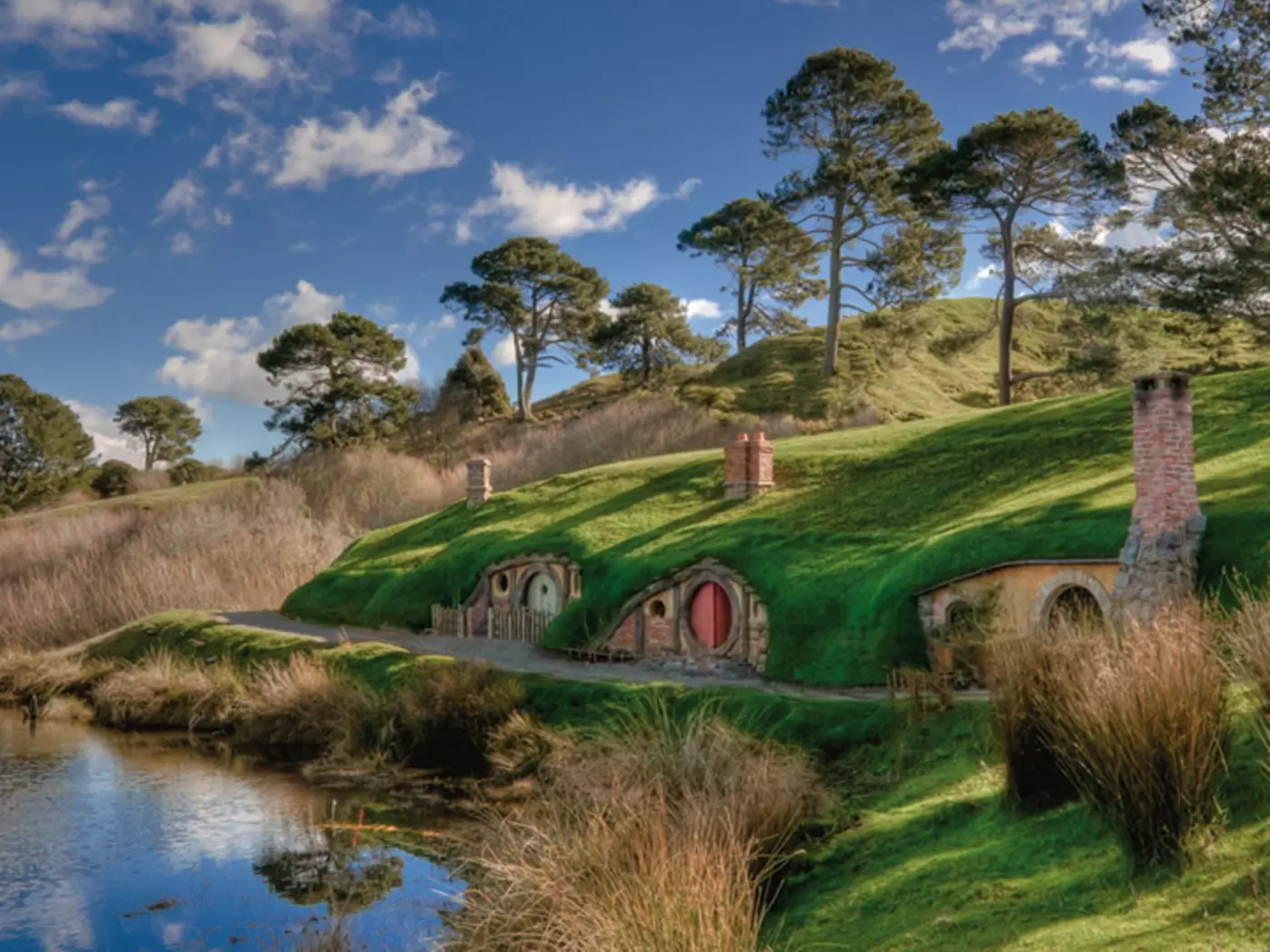 Visit "Hobbiton" - the set from Lord of the Rings
