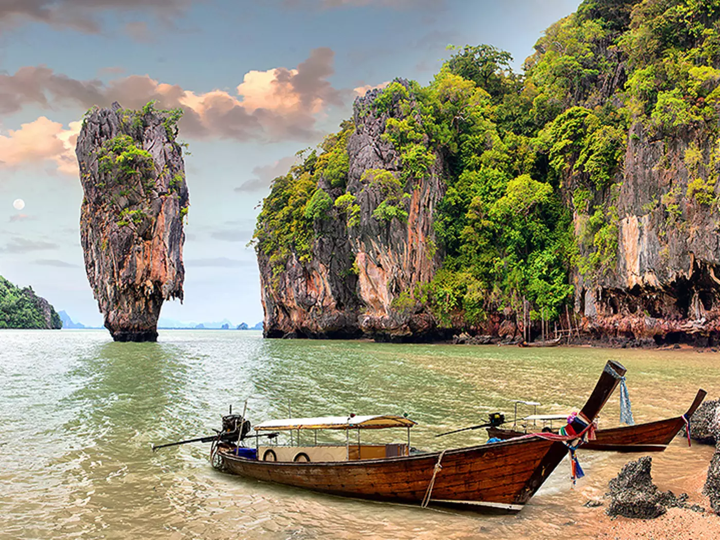 Phang Nga Bay was immortalized as the setting of the James Bond classic The Man with the Golden Gun