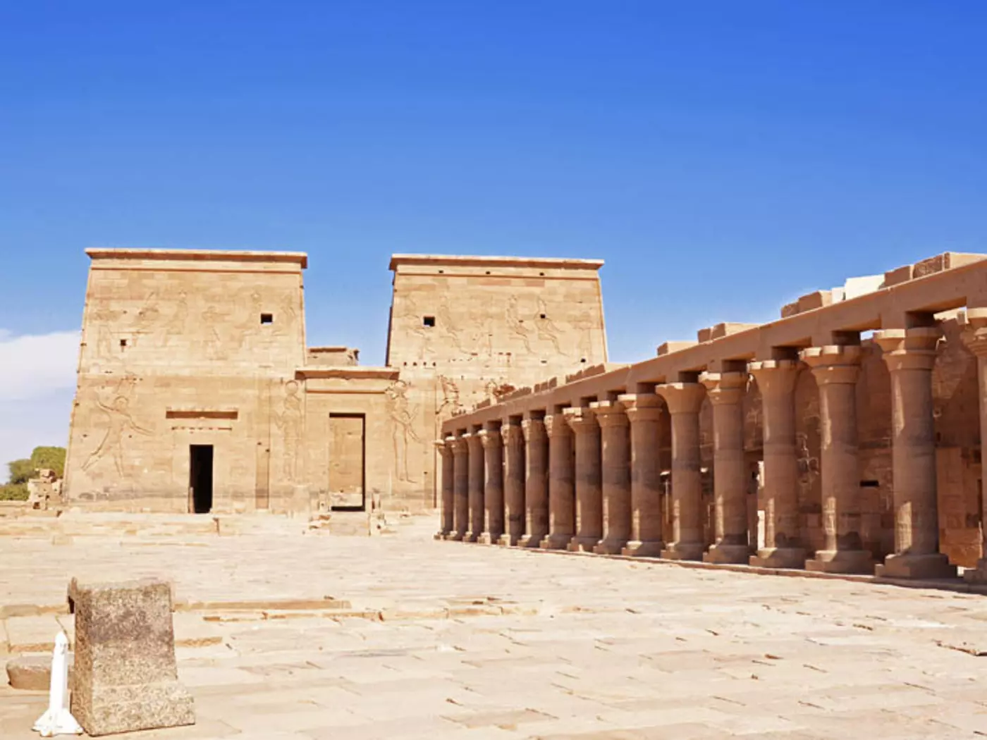 Philae Temple, Aglika Island Philae Temple sits on Aglika Island