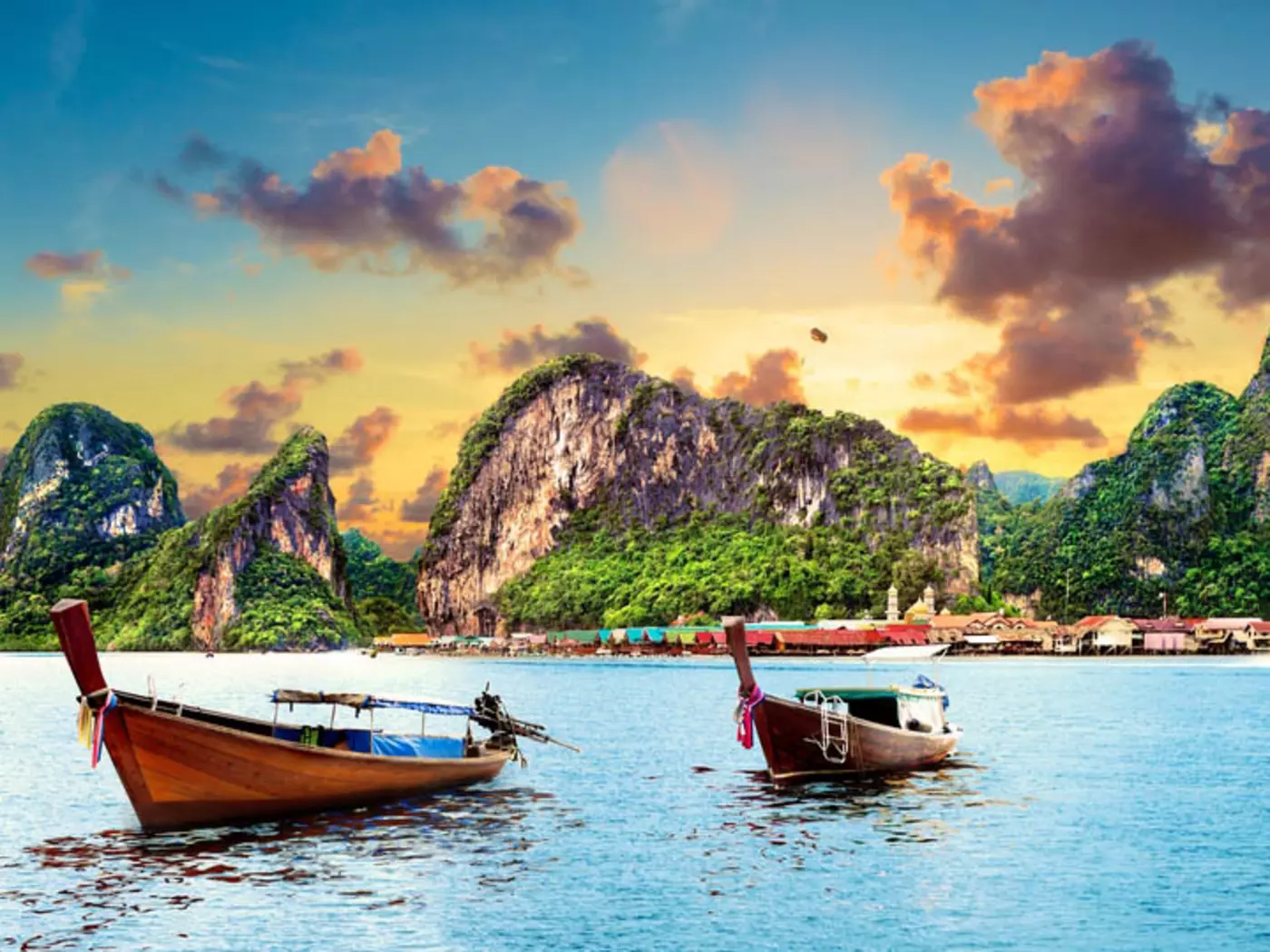 Thailand's largest island, Phuket features white sand beaches and a rich cultural heritage