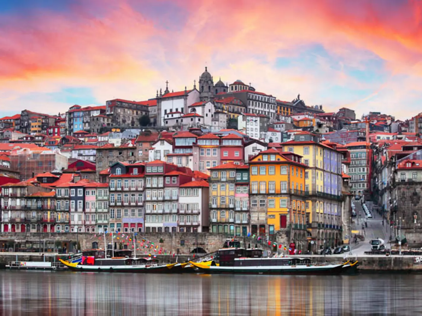 Portugal's second largest city is centred around the medieval old town of Porto Ribeira