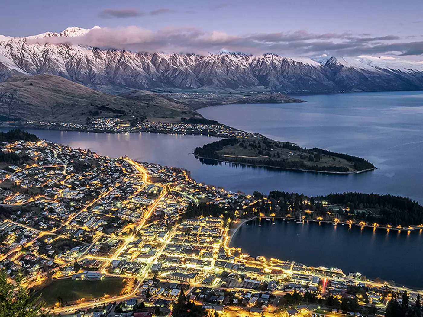 Queenstown sits on the shore of Lake Wakatipu and is know as New Zealand's adventure capital