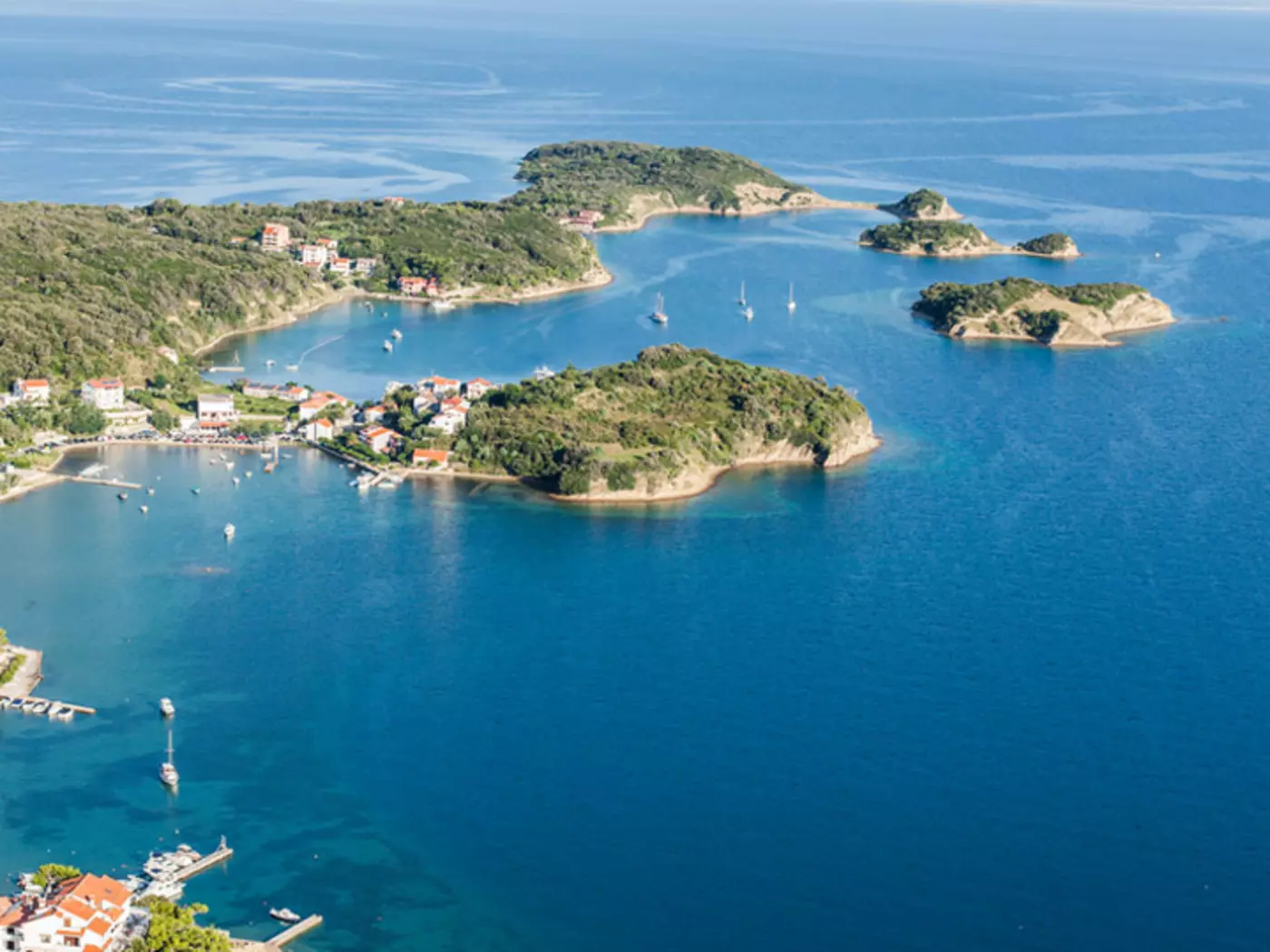 Rab Island coastline
