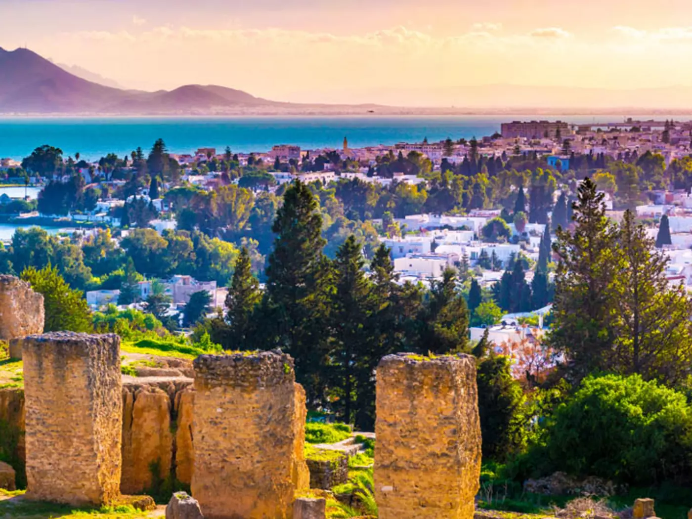 Founded in the 9th century BC, Carthage was an important trading centre