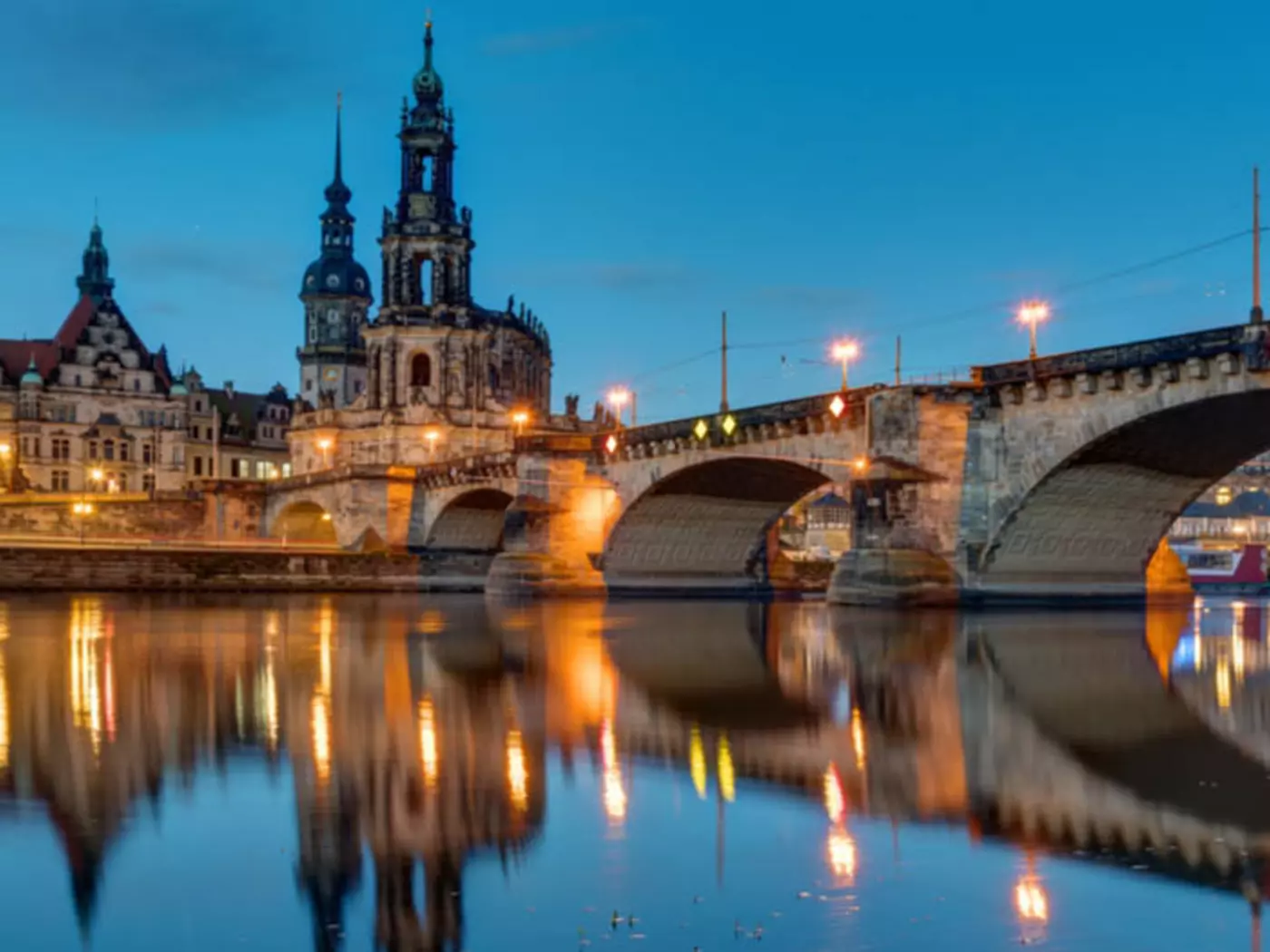 Dresden on the River Elbe