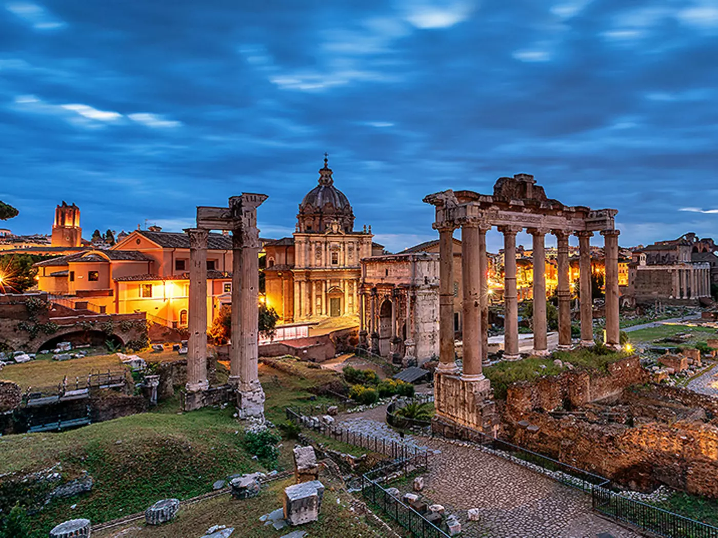 During the reign of emperor Augustus, the Roman Forum was home to over a million Romans