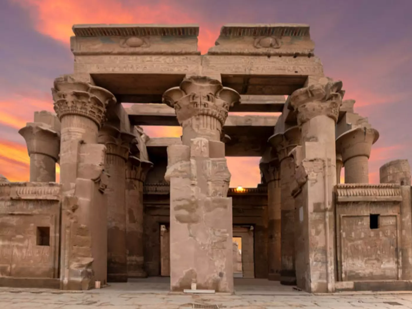 The double Kom Ombo temple