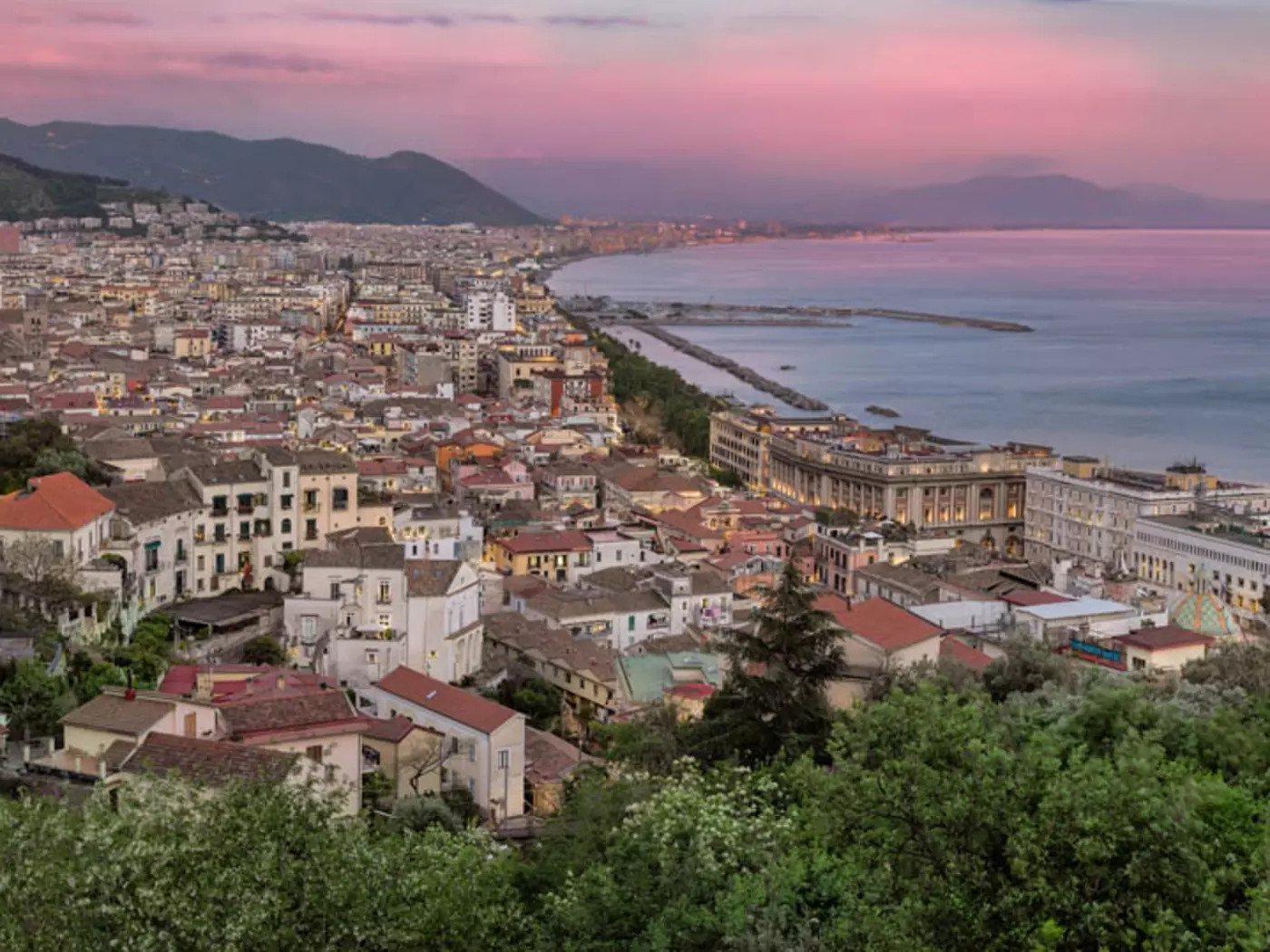 The historic centre of Salerno is home to several medieval churches