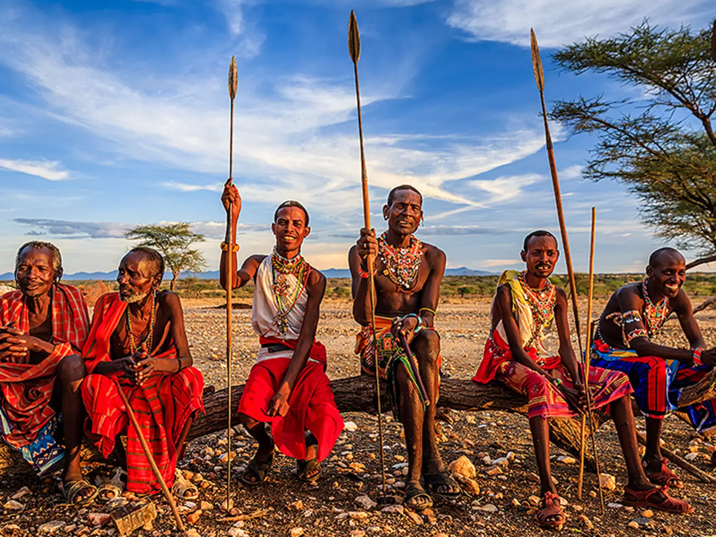 The Maasai in Kenya