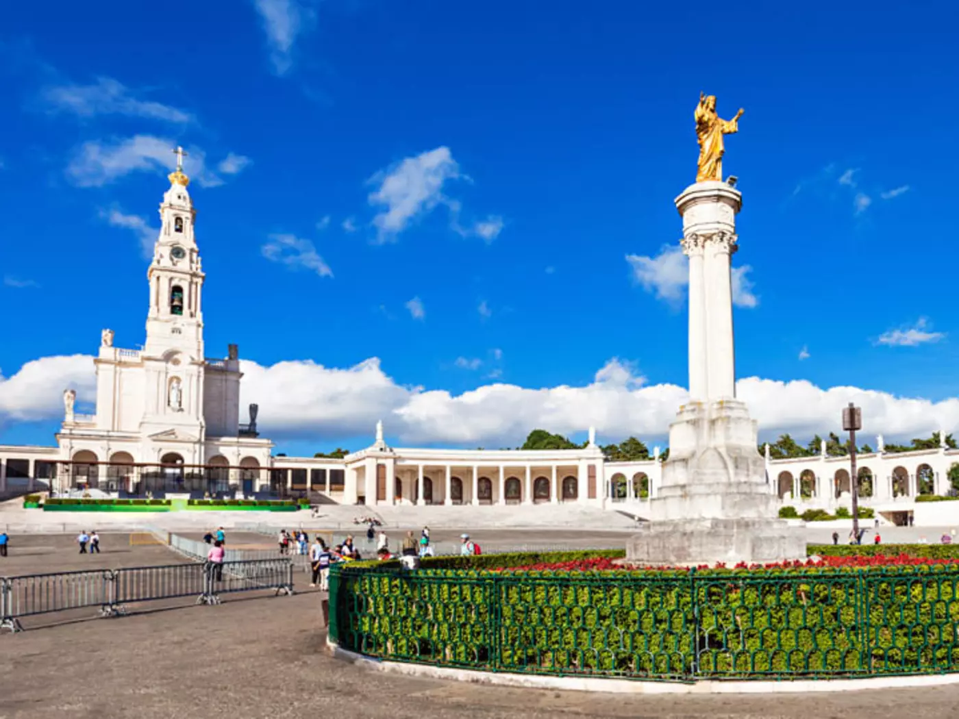 One of the most important catholic shrines in the world, the Sanctuary of Fatima is dedicated to the Virgin Mary