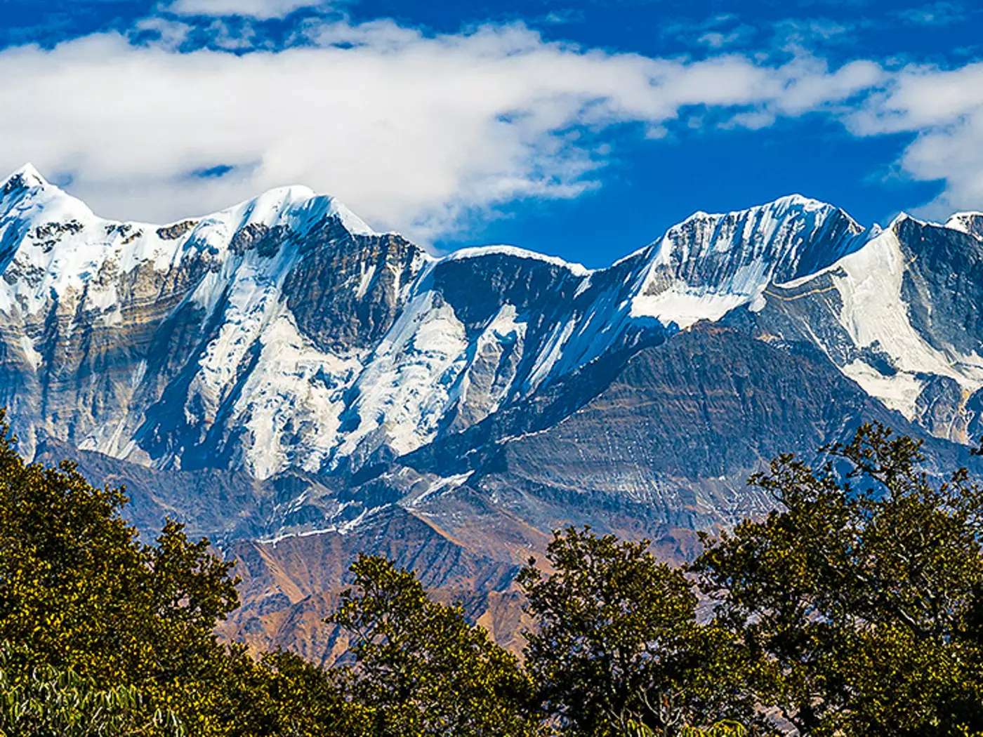 Six Senses Vana enjoys views of the nearby Himalayas