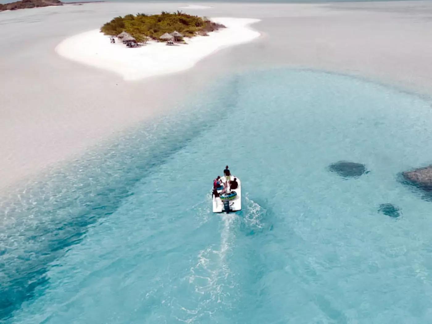 Visit deserted islands, local villages and idyllic sand banks